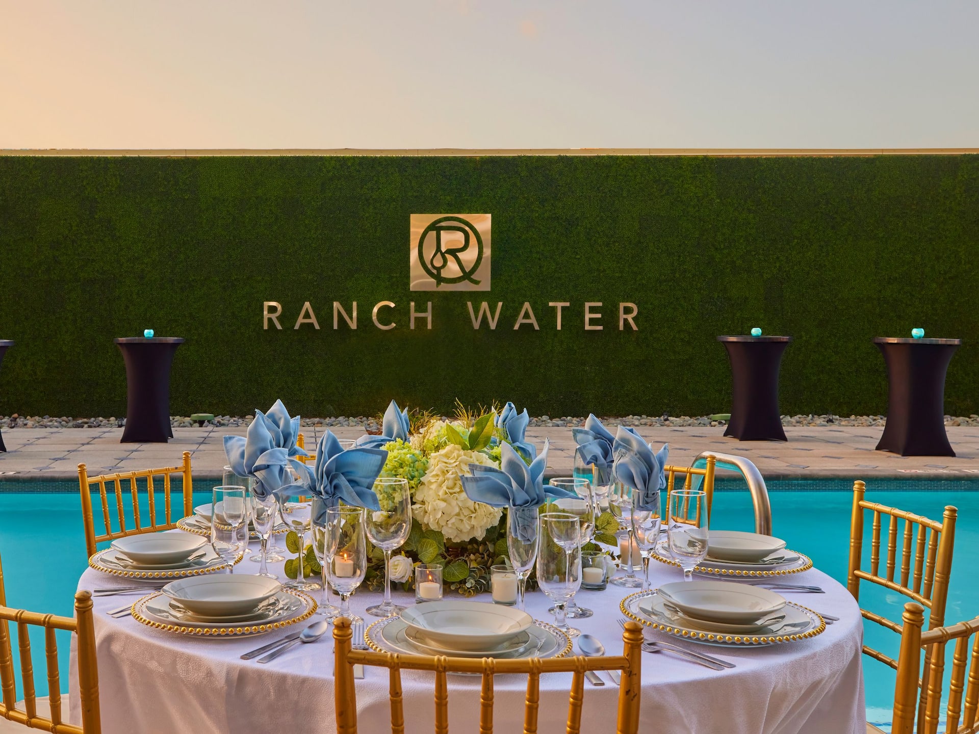 Hyatt Regency Houston/Galleria Ranch Water Social Setup