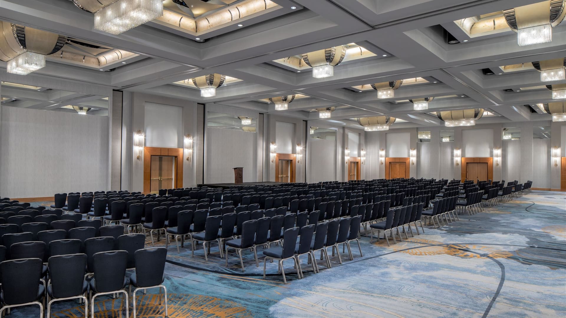 Hyatt Regency Chesapeake Bay Golf Resort, Spa and Marina Chesa Chesapeake Ballroom Theater Set Up