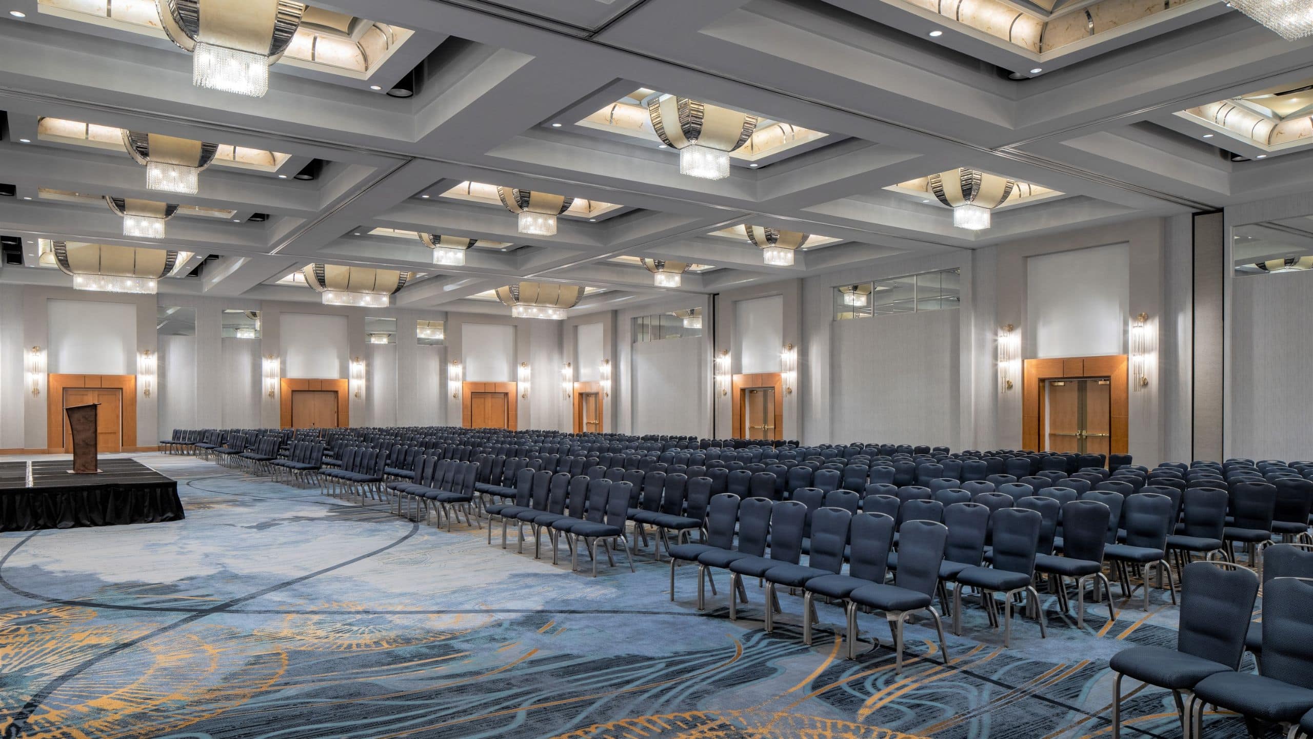 Hyatt Regency Chesapeake Bay Golf Resort, Spa and Marina Chesapeake Ballroom Theater Setup Front