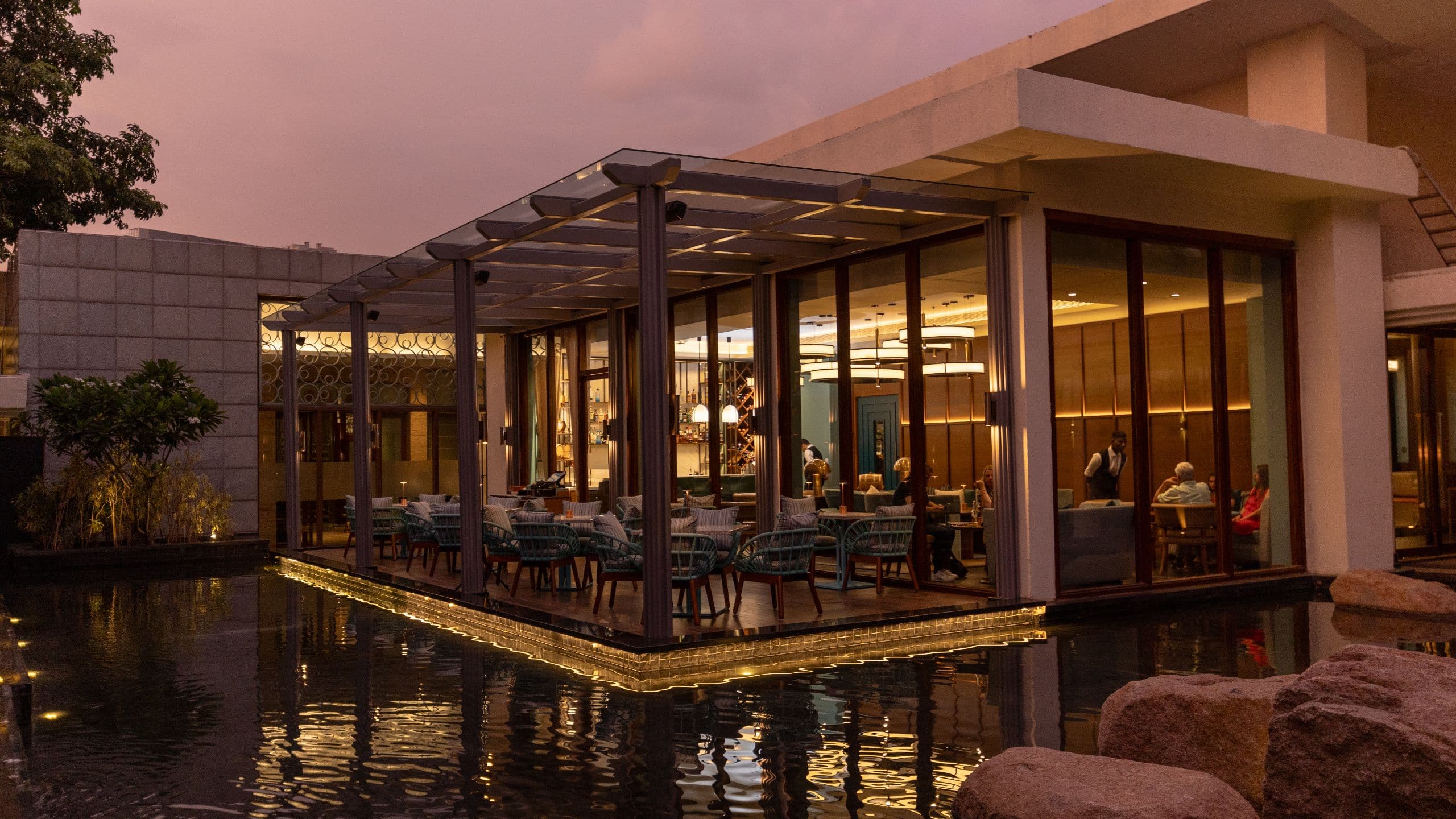 1 of 1 Hyatt Hyderabad Gachibowli Hodds Alfresco Waterfront