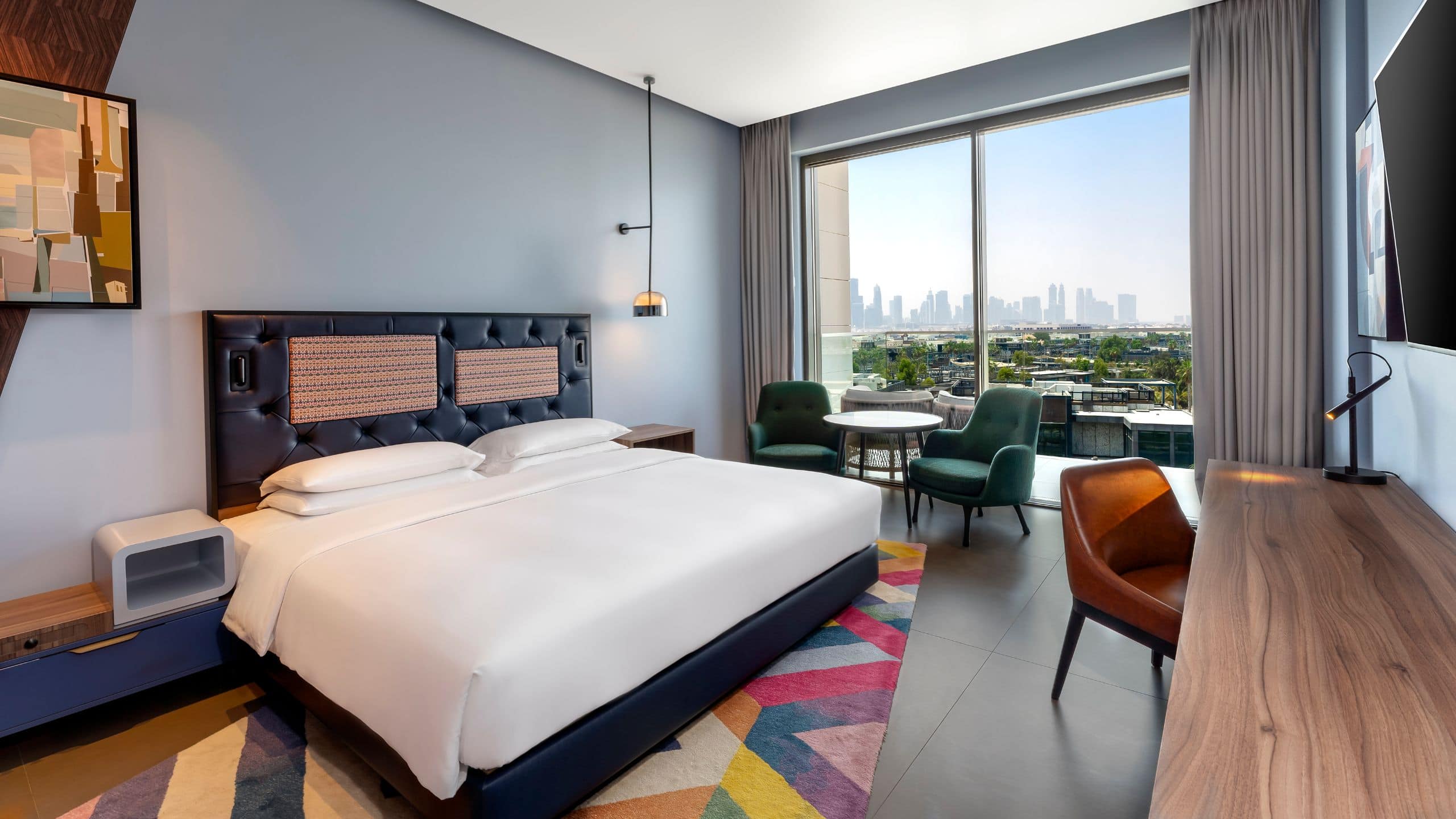 2 of 7 Hyatt Centric Jumeirah Dubai King Skyline