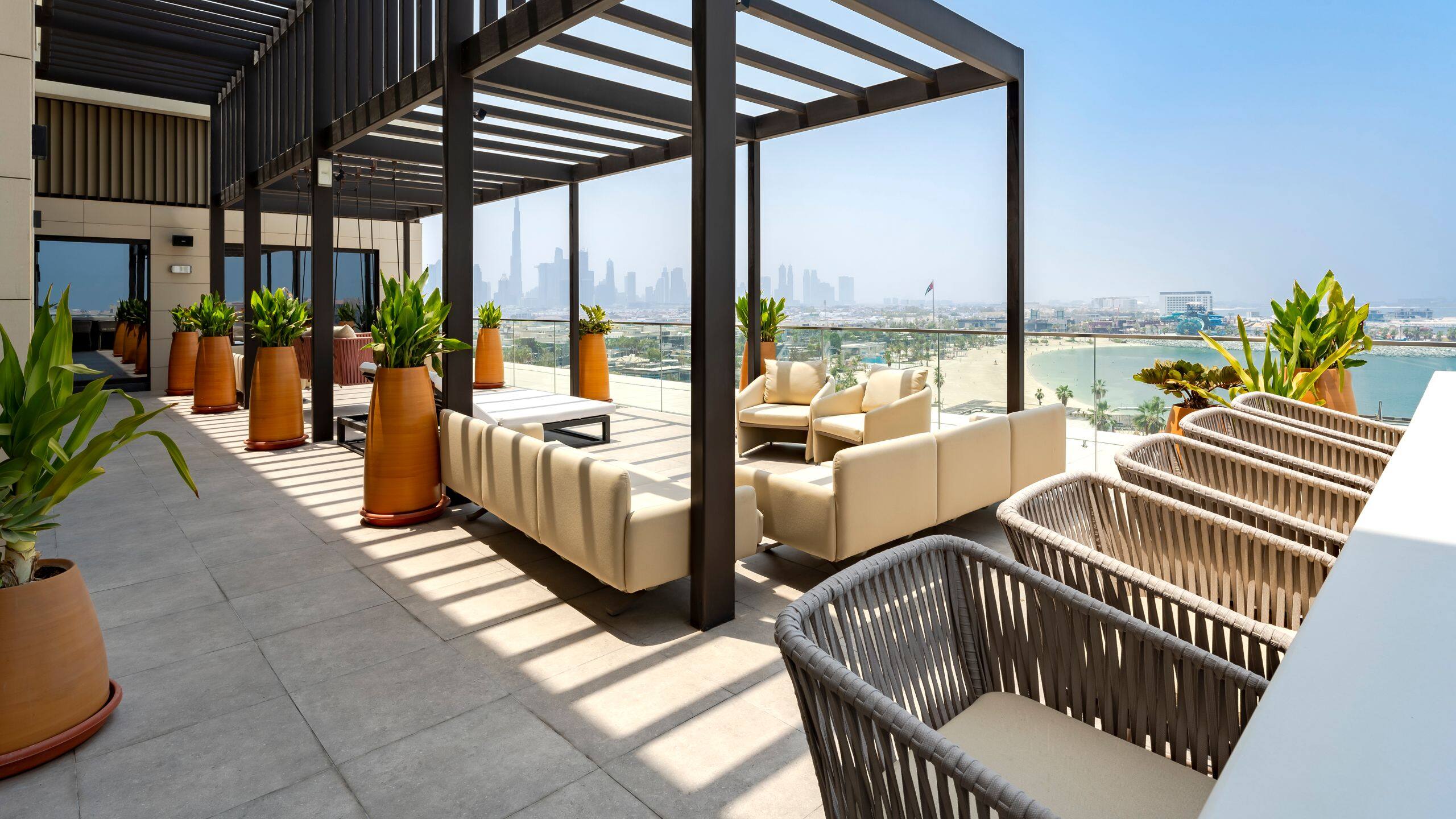 8 of 11 Hyatt Centric Jumeirah Dubai Terrace Suite Skyline View