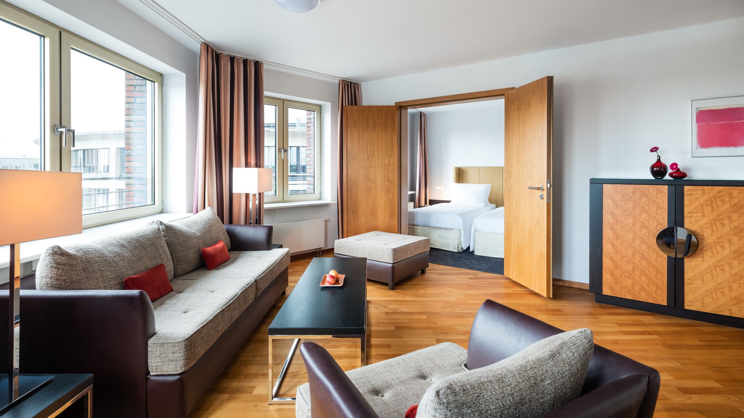 3 de 5 Lindner Hotel Frankfurt Main Plaza Two Twin Beds