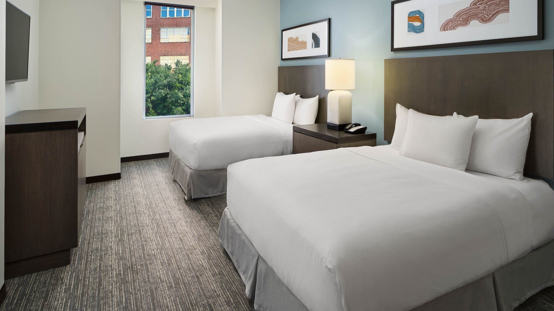 Hyatt House Atlanta/Downtown Accessible One Bedroom Double Queen Suite