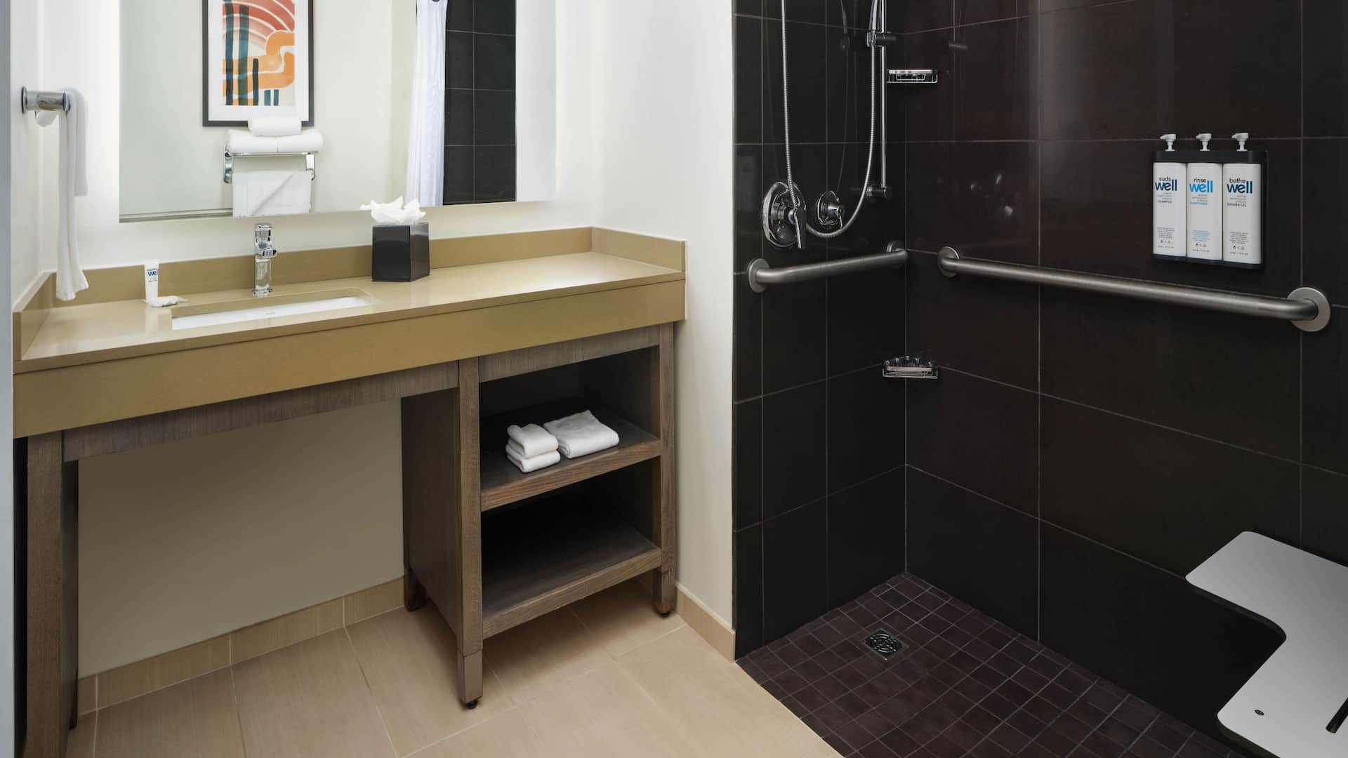 4/5 Hyatt House Atlanta/Downtown Accessible Shower