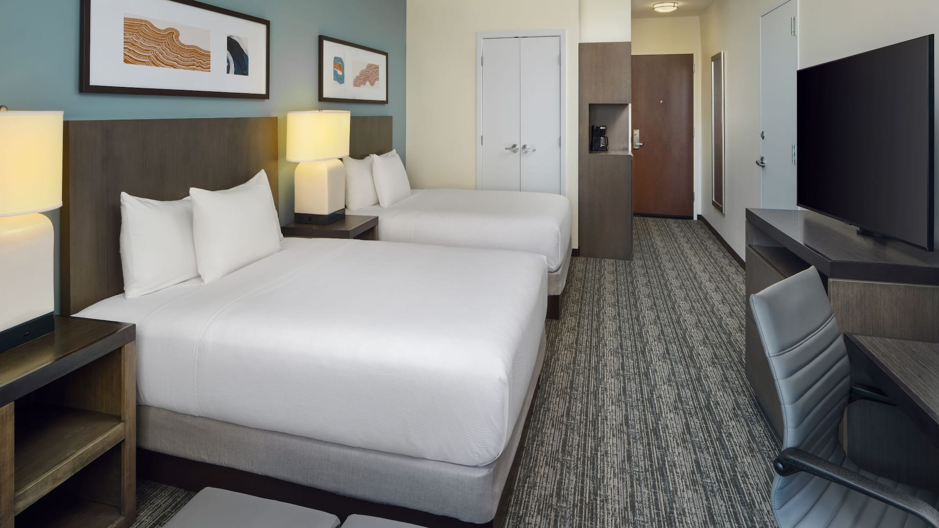 3/3 Hyatt House Atlanta/Downtown Double Queen Beds