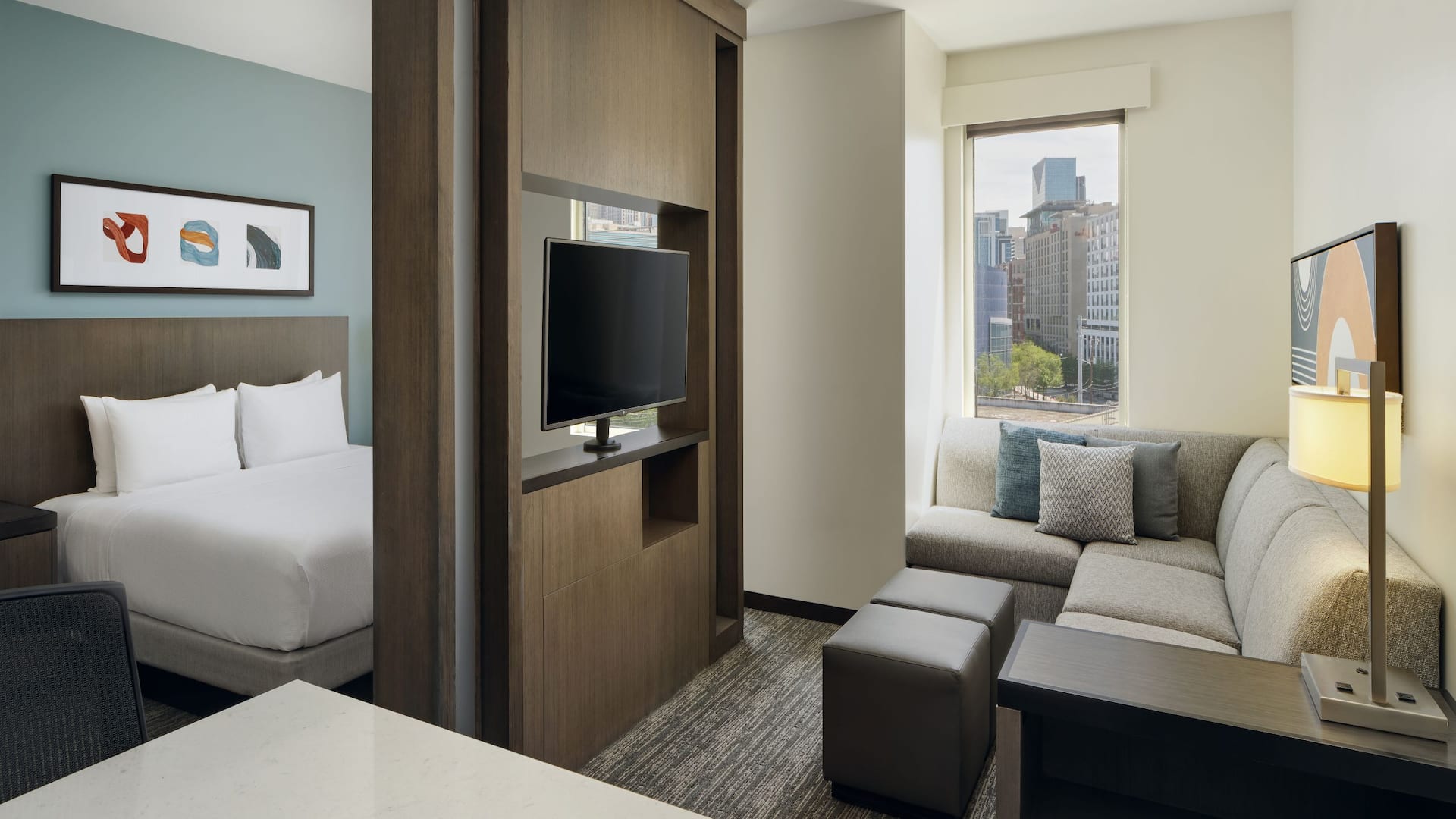 Hyatt House Atlanta/Downtown King Studio Layout