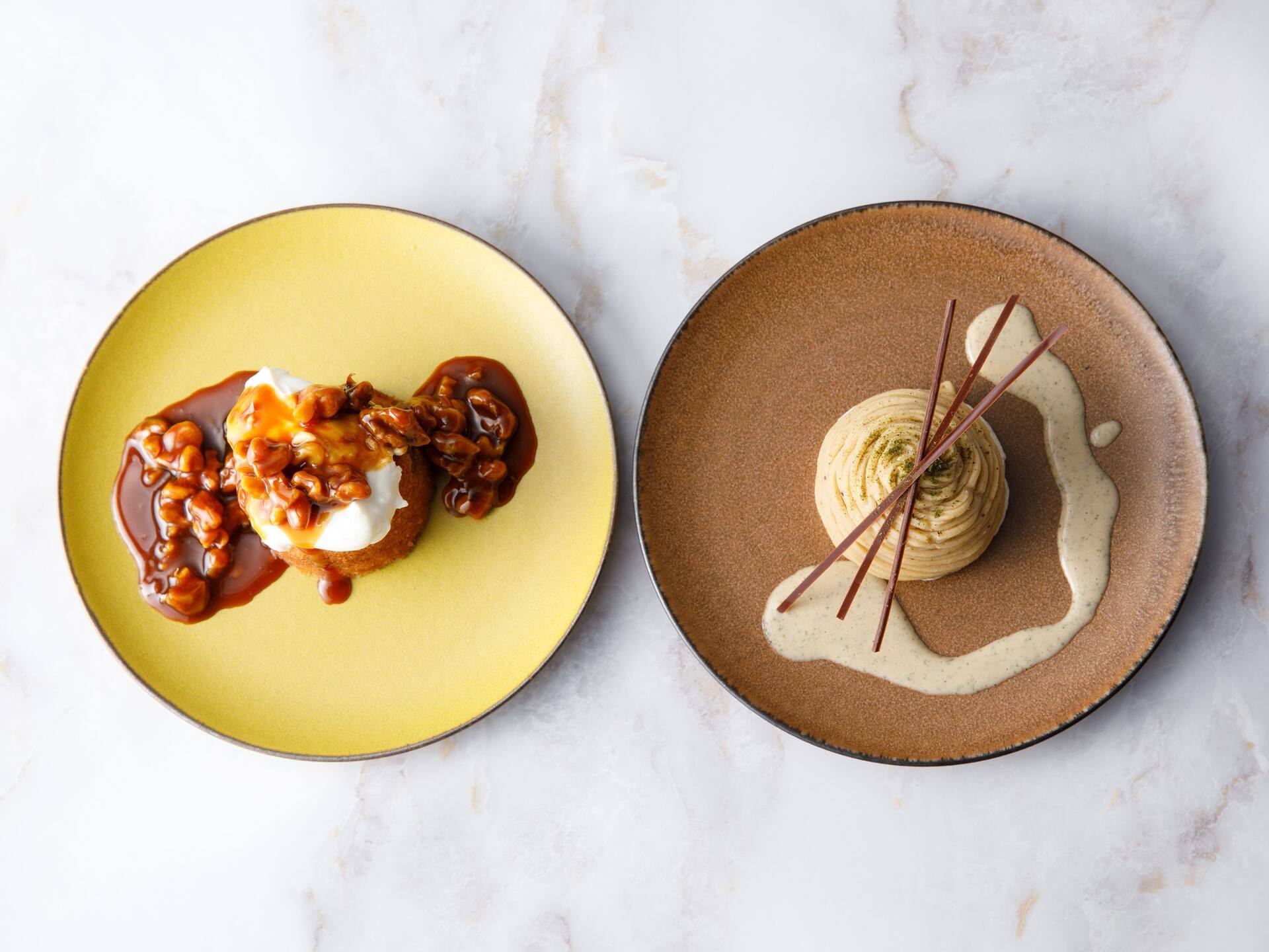 Chestnut Afternoon Tea Desserts at Grand Hyatt Fukuoka
