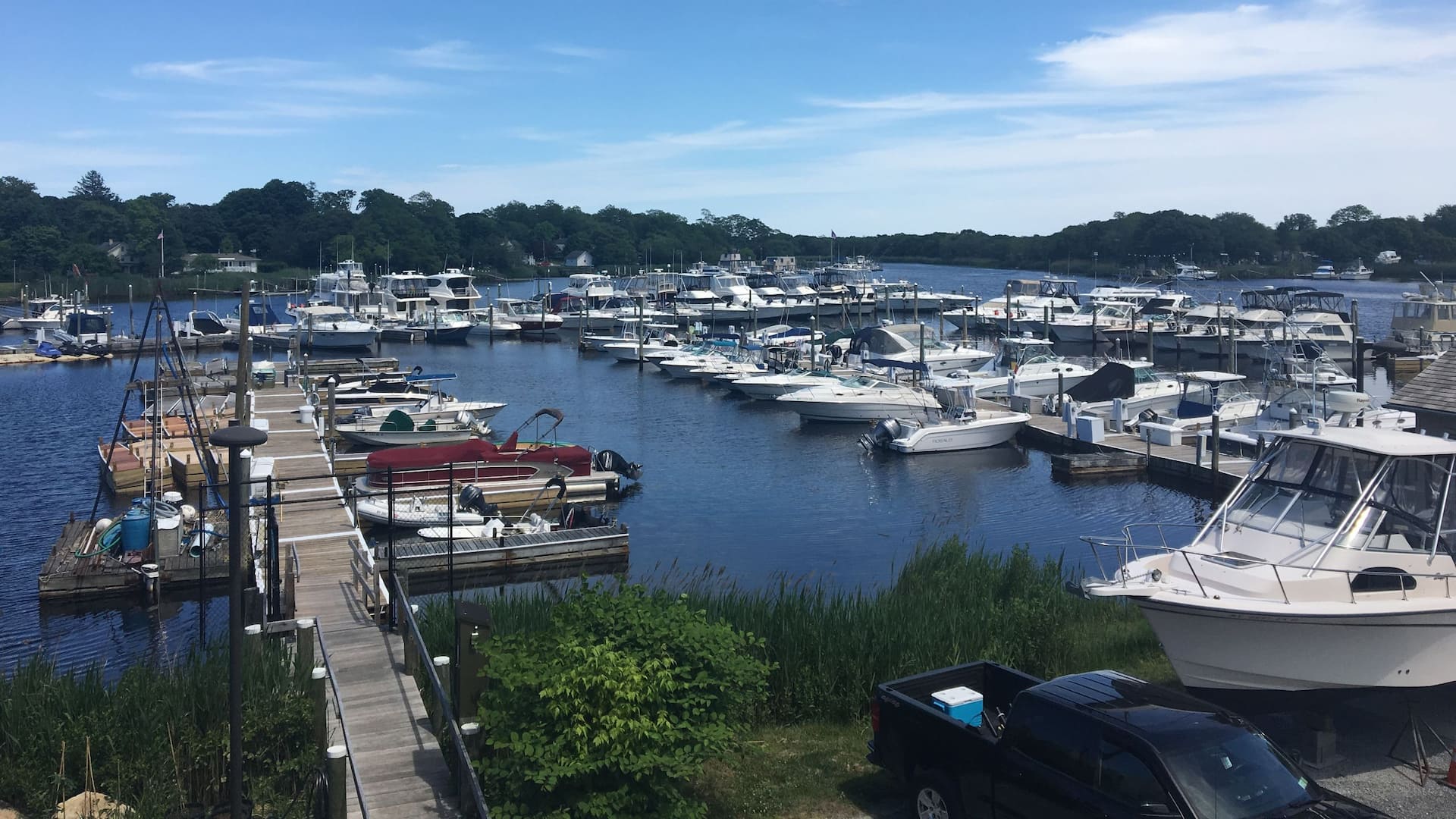 Hyatt Place Long Island/East End Marina Boats And Water