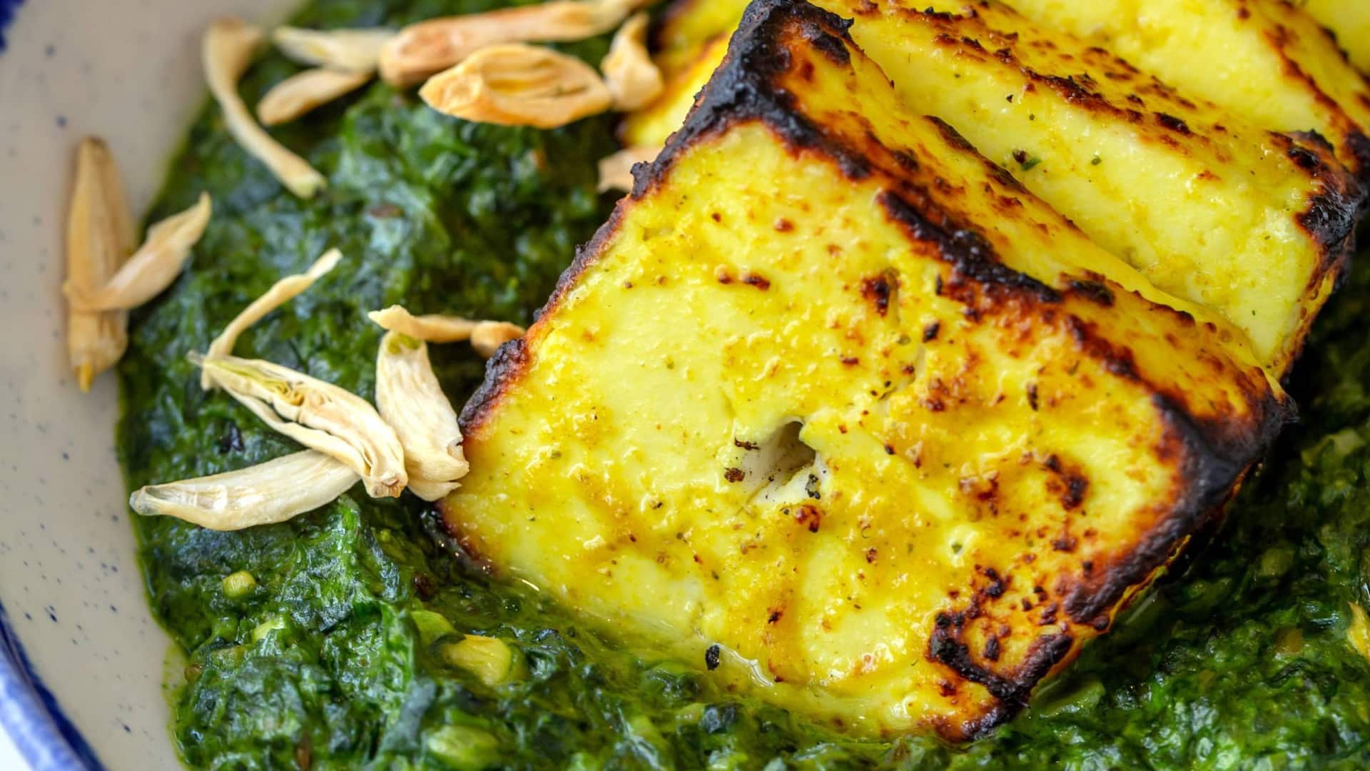 Hyatt Regency Jaipur Mansarovar Saag Paneer Blue Cheese Naan