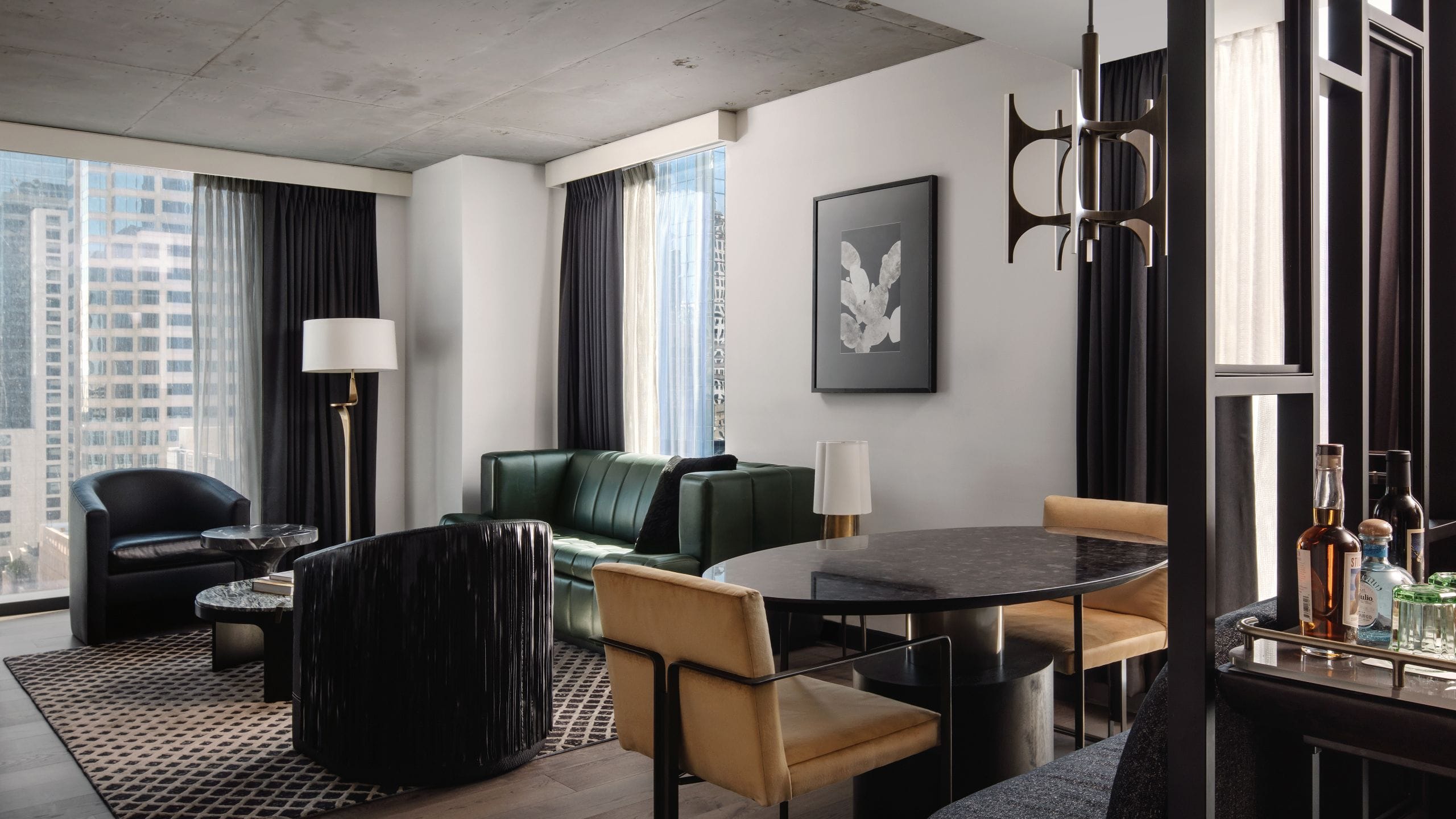 Thompson Austin Brazos Suite Living Room