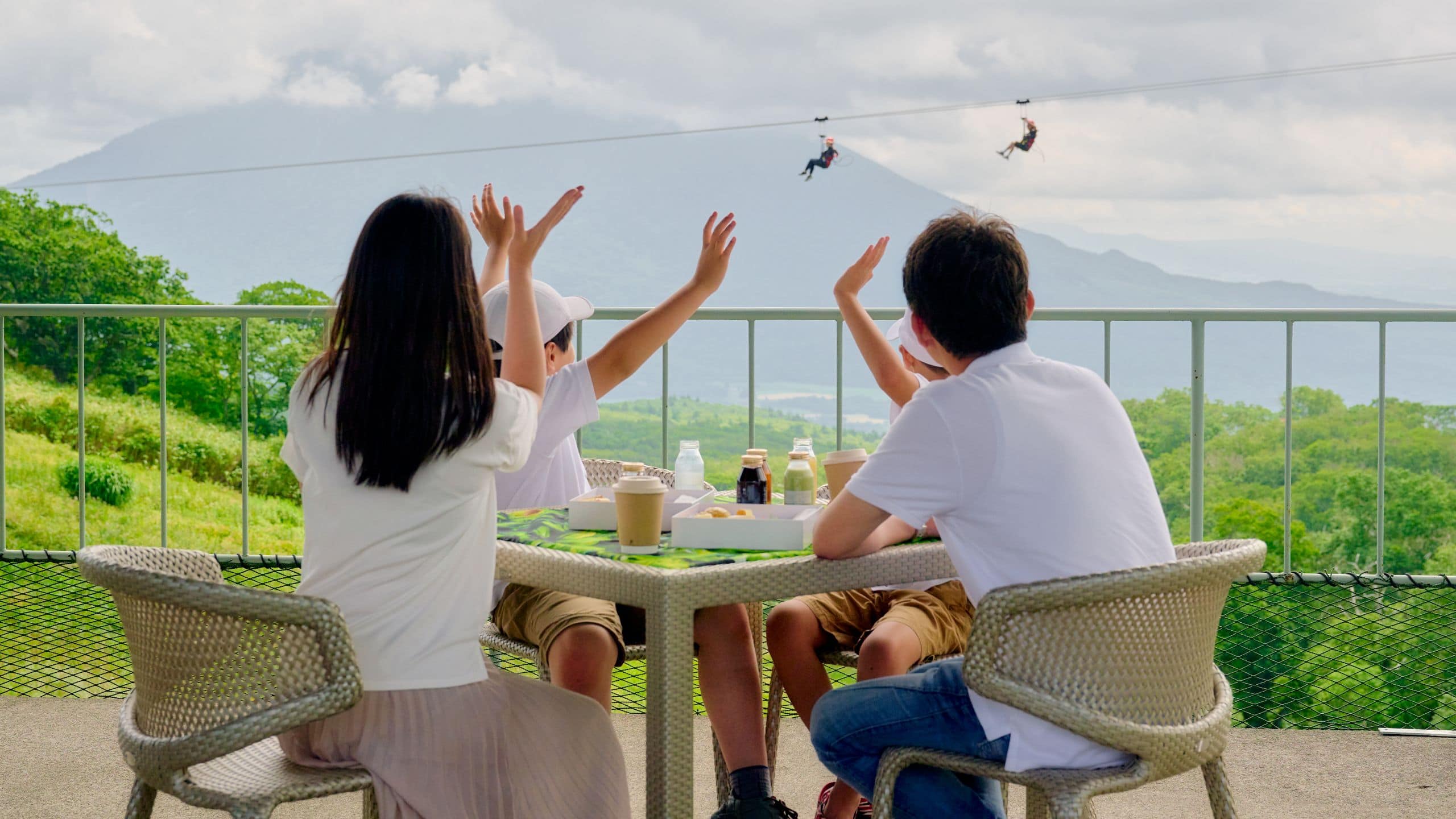Park Hyatt Niseko Hanazono Gondola Station With Family With Zipline