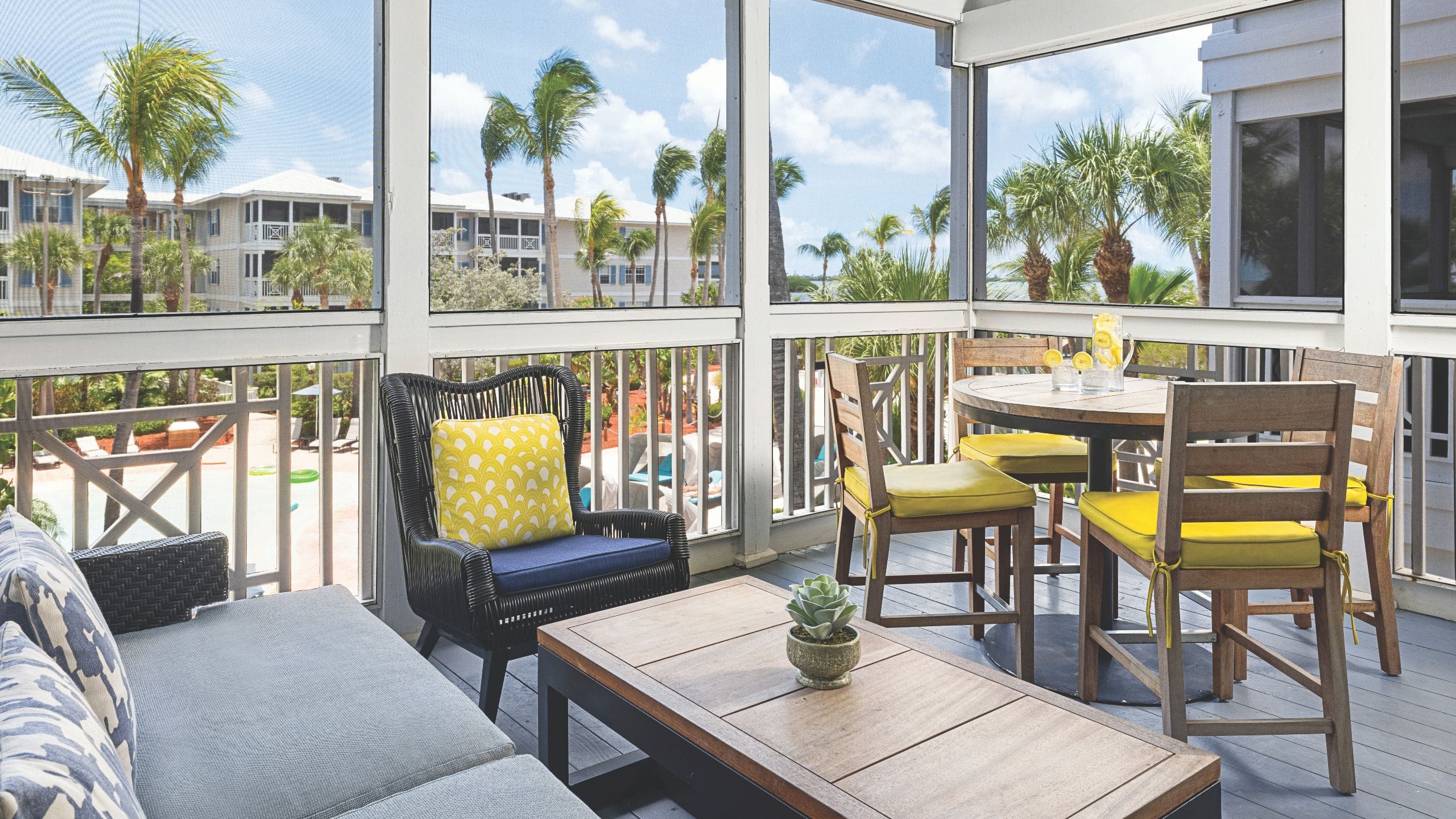 Hyatt Vacation Club at Beach House, Key West Two Bedroom Villa Balcony