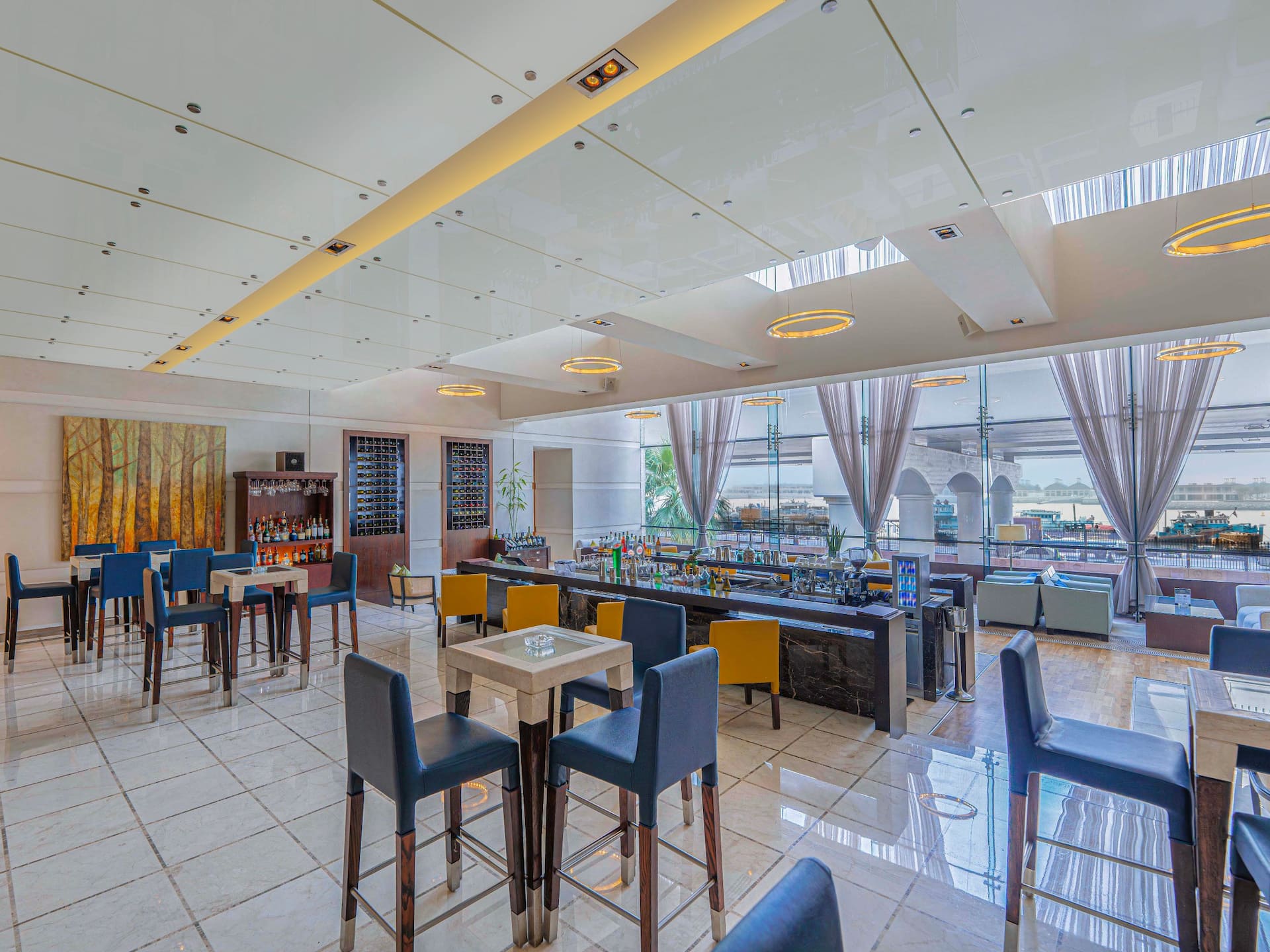 Hyatt Regency Dubai The Bar Day View Left Side