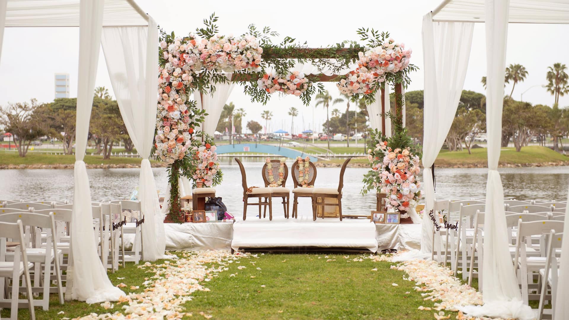 Hyatt Regency Long Beach Wedding Reception
