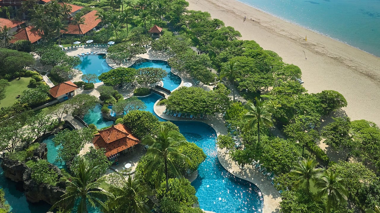 Grand Hyatt Bali Pool Water Slide