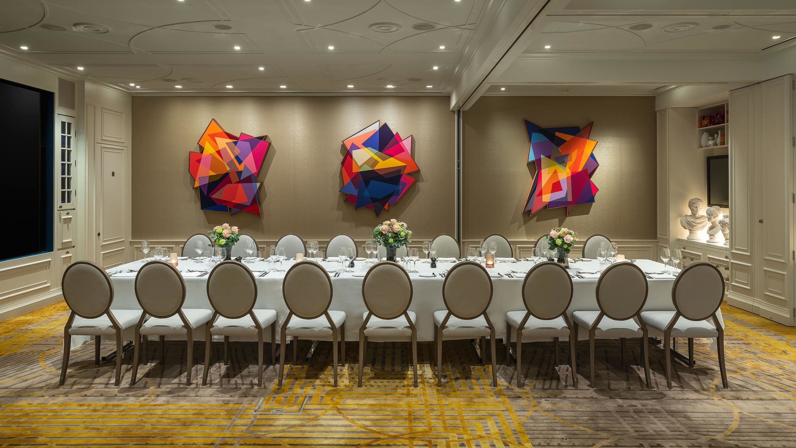 Great Scotland Yard Hotel Grace Favour Dinner Long Table