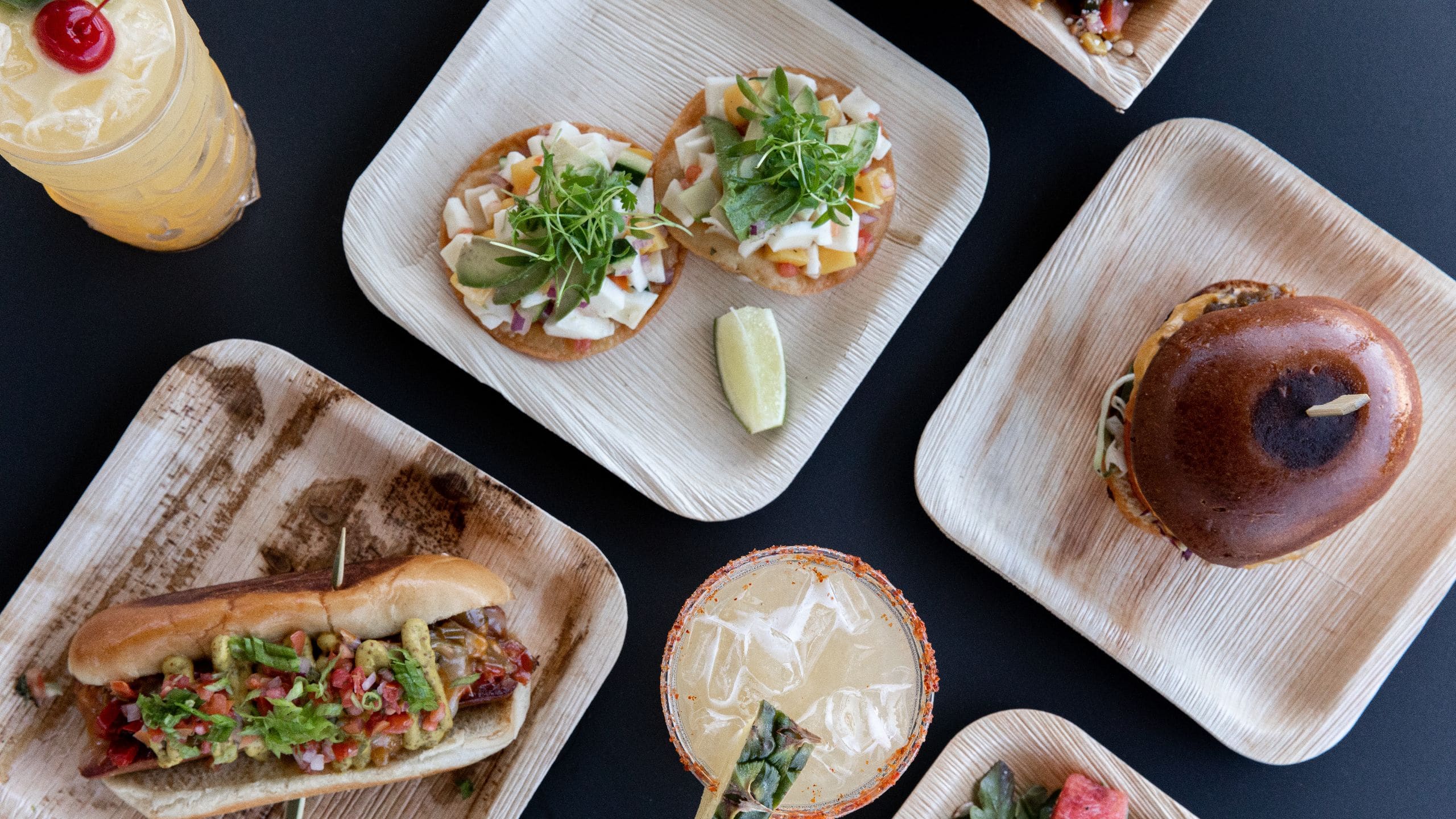 Hyatt Regency Huntington Beach Resort and Spa Shor Dining Spread