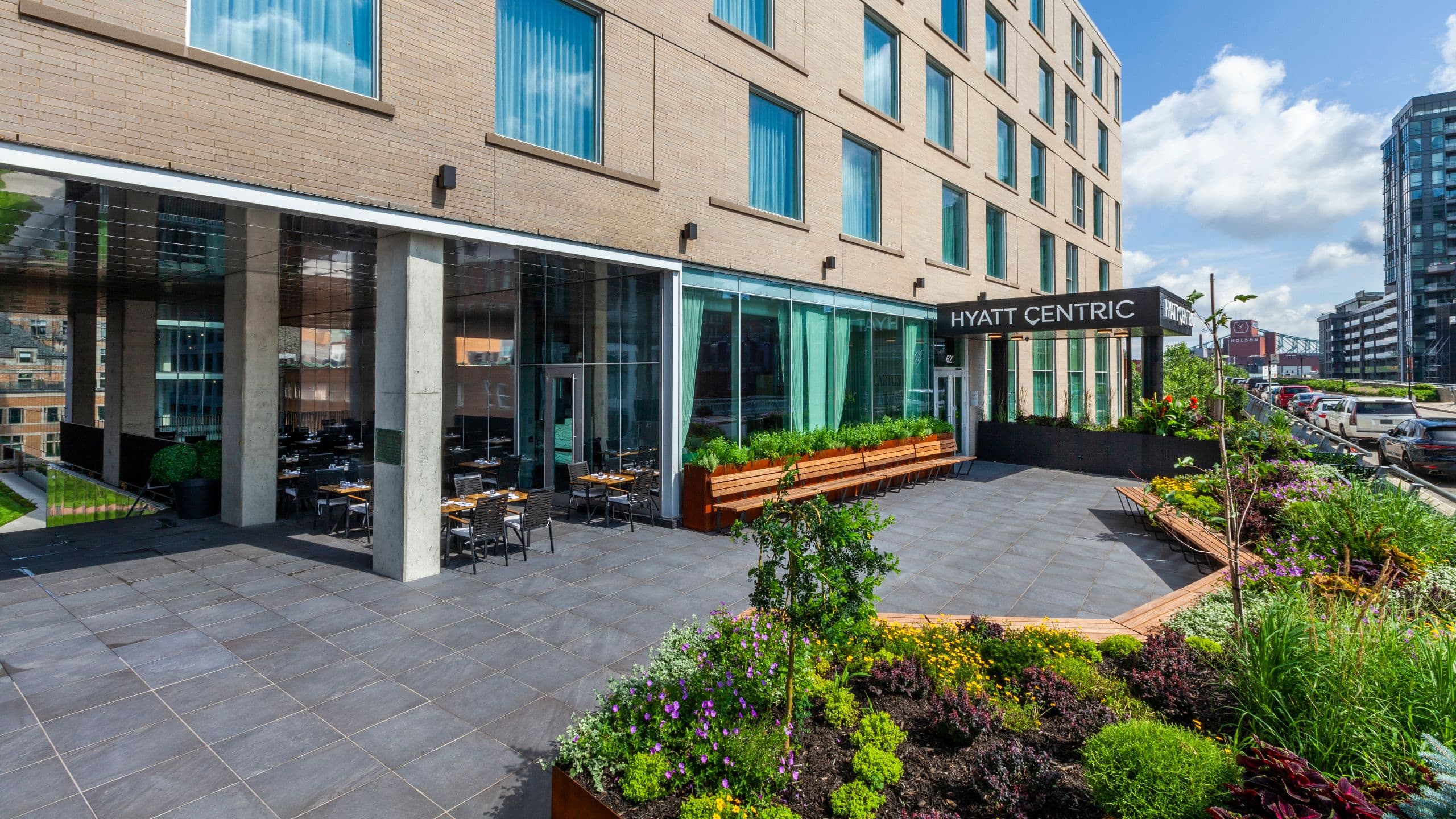 Hyatt Centric Montreal Exterior Terrace