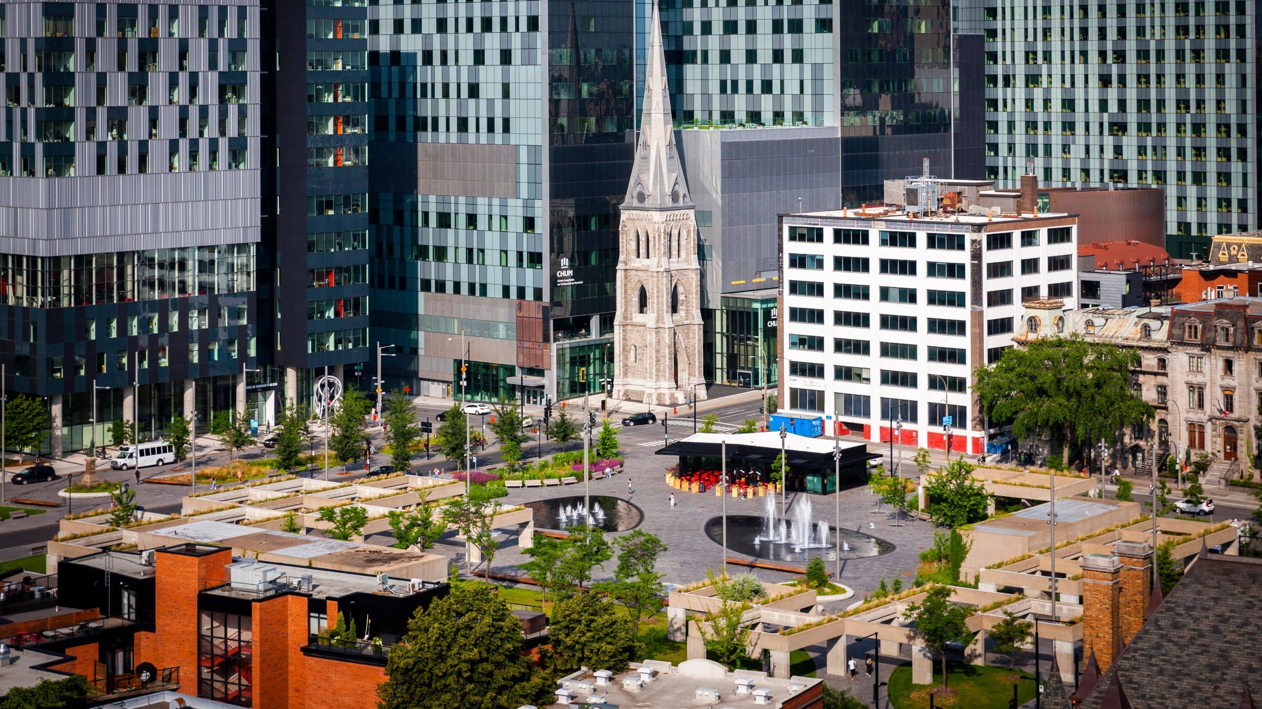 Hyatt Centric Montreal Rooftop View City