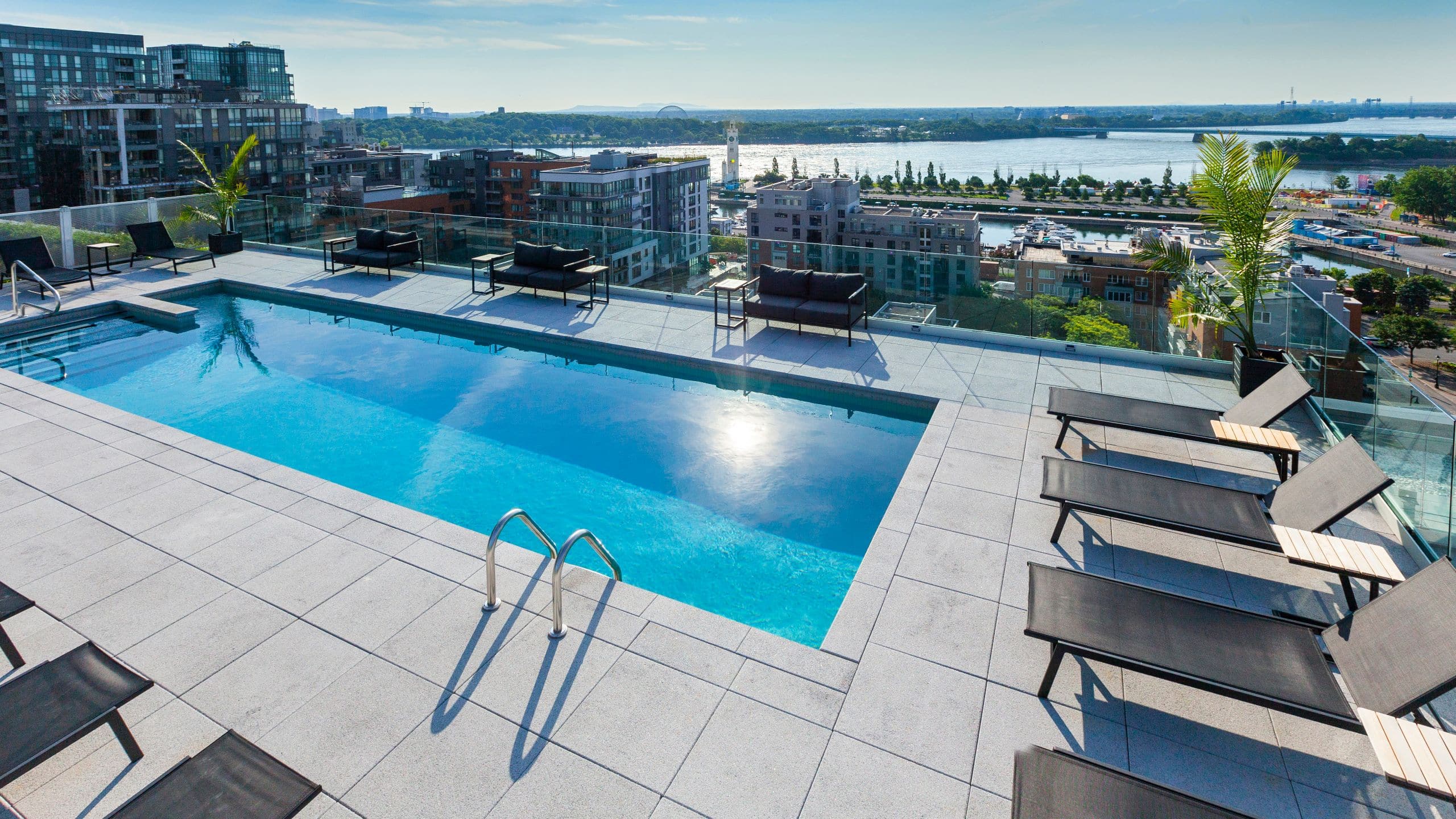 Hyatt Centric Montreal Swimming Pool Waterfront