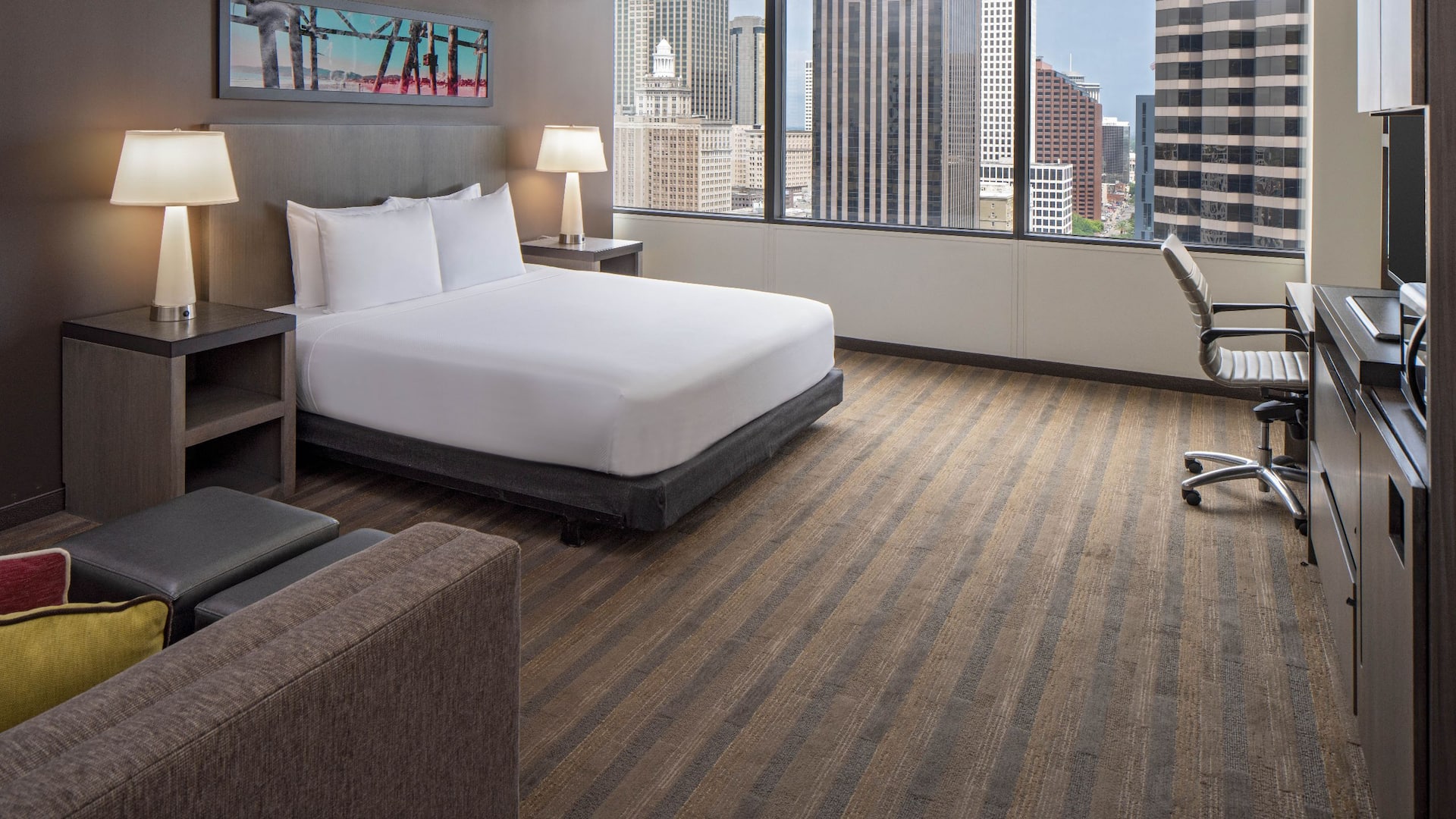 1 de 5 Hyatt House New Orleans/Downtown King Studio City View
