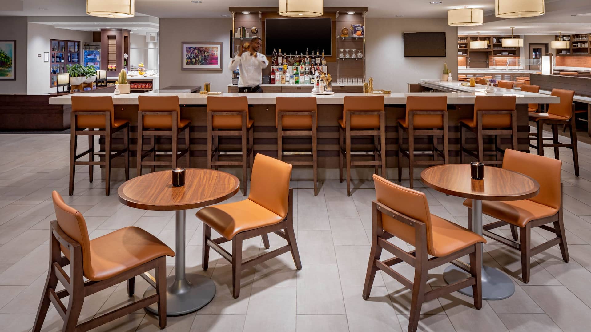 1 of 1 Hyatt House New Orleans/Downtown Lobby Bar With Bartender