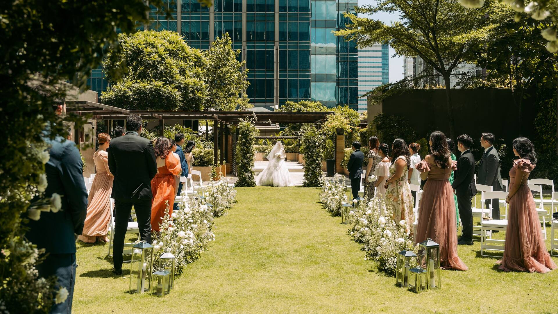 Grand Hyatt Manila Garden Wedding Wide View