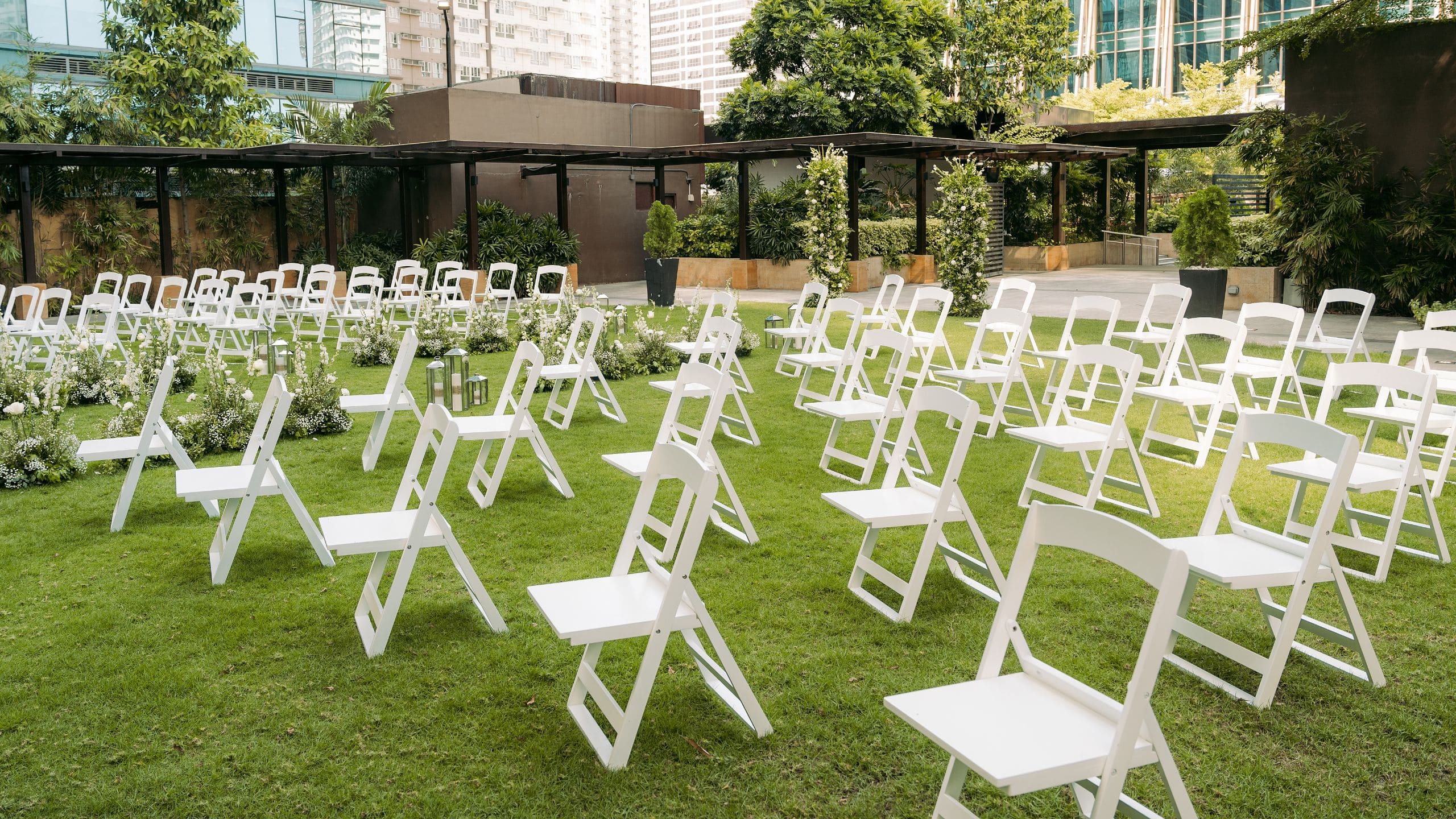 Grand Hyatt Manila Garden Pavilion Garden Wedding Lawn