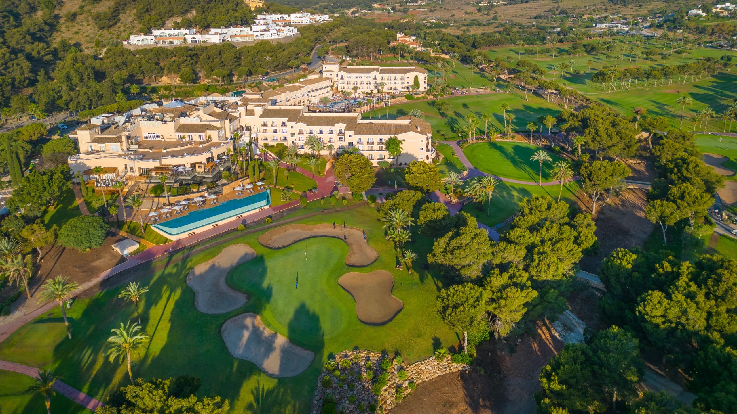 Grand Hyatt La Manga Club Golf & Spa Exterior Aerial View
