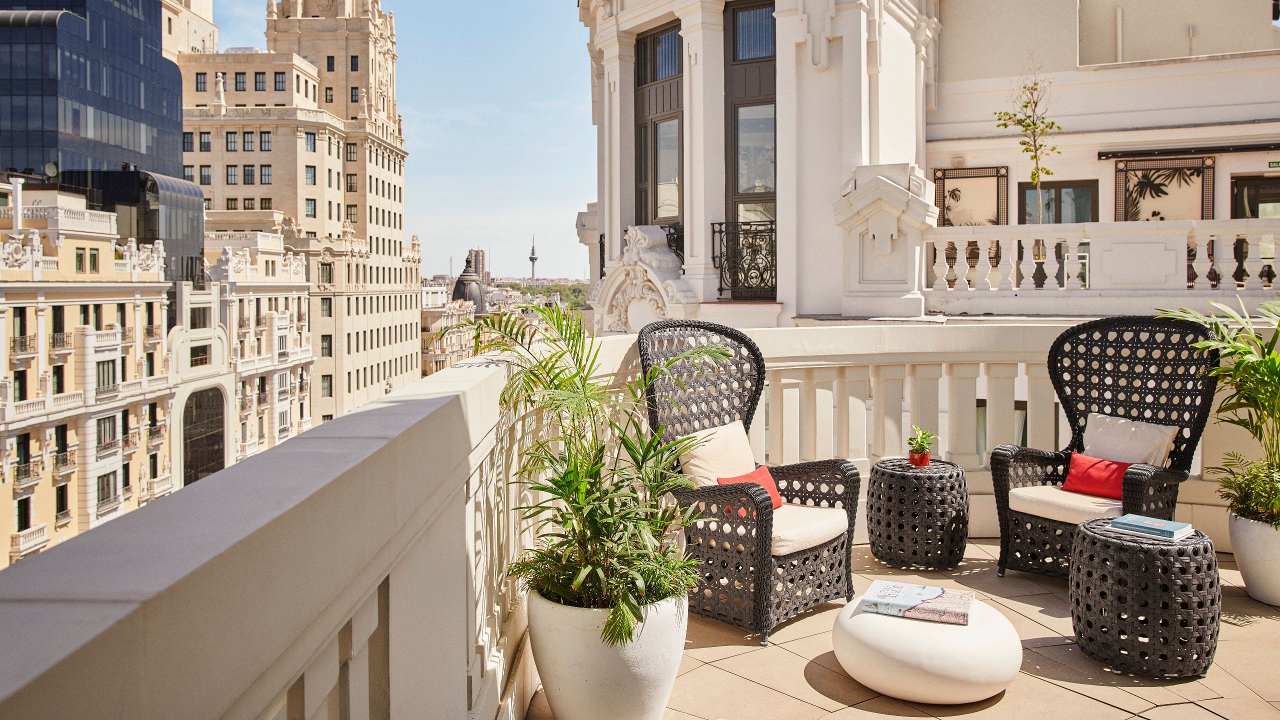 Hyatt Centric Gran Via Madrid Fenix Suite Room Terrace