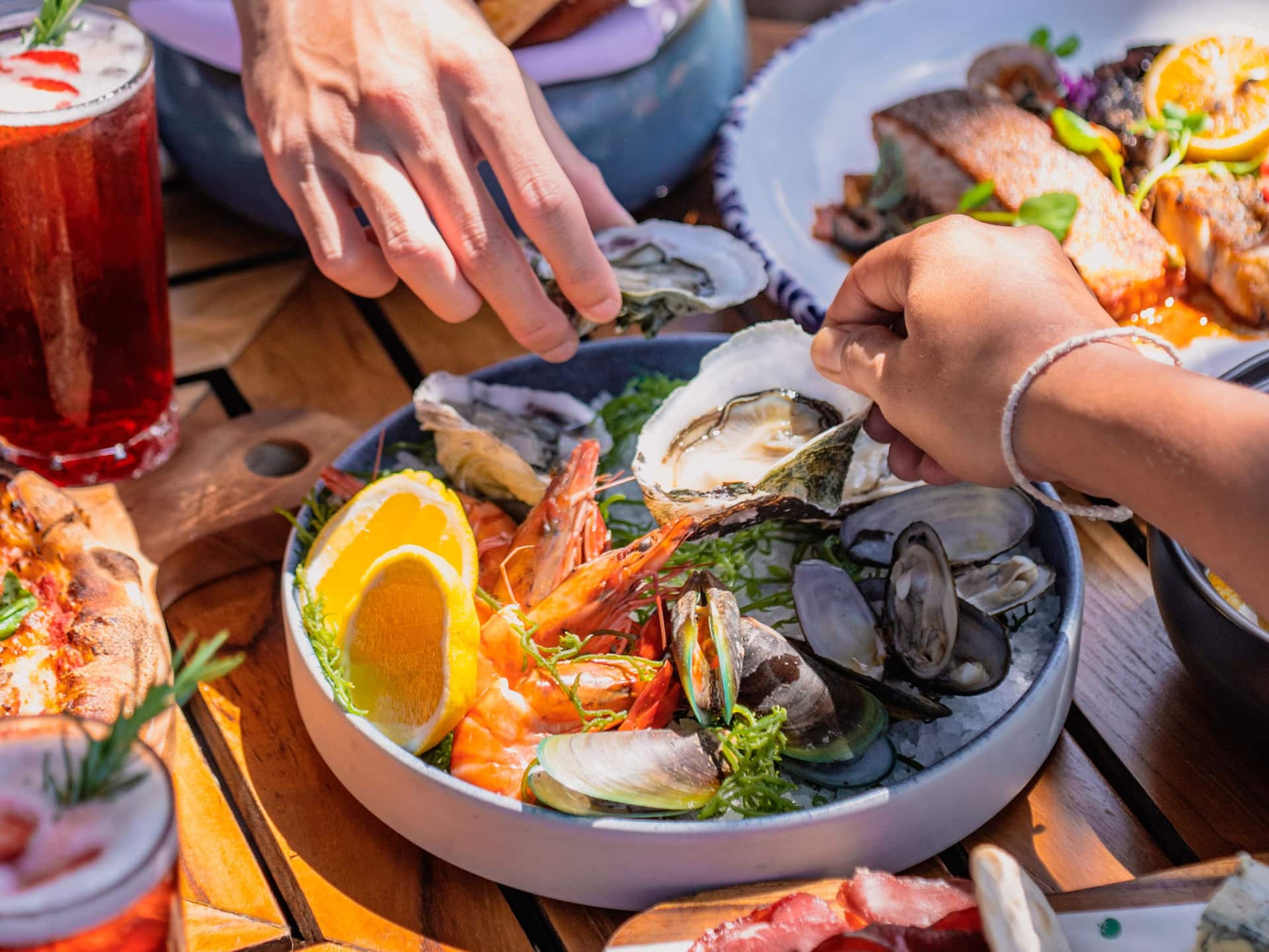 Hyatt Regency Bali Sunday Brunch Oyster Sharing
