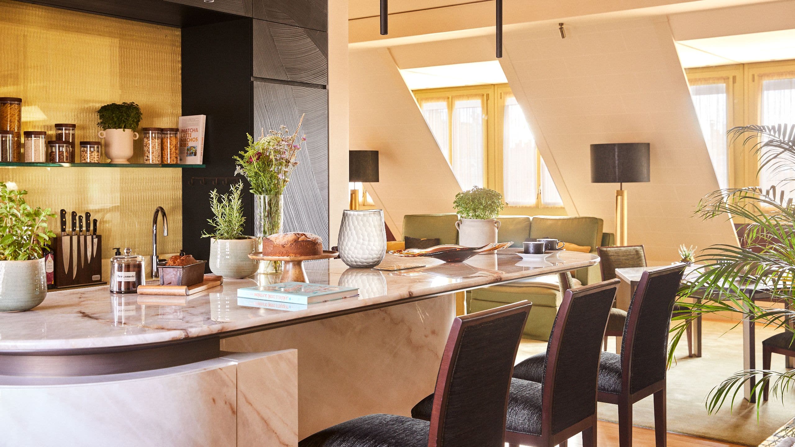 2 of 36 Park Hyatt Paris-Vendôme Apartment Kitchen View