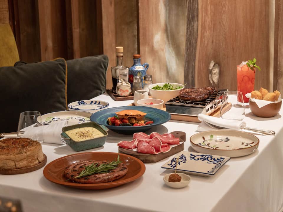 Italian Food Spread in Bangkok