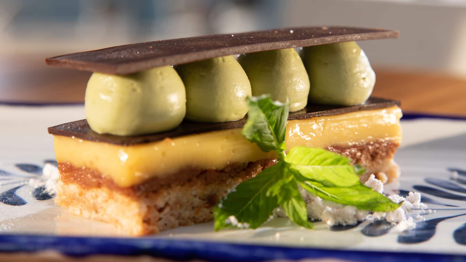 Hyatt Regency Kotor Bay Resort Matcha Cake