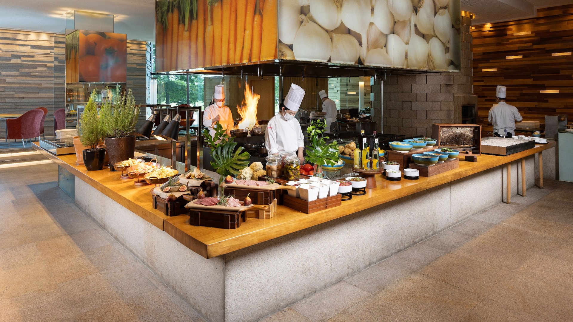 Grand Hyatt Incheon Restaurant8 Cucina Buffet With Chef