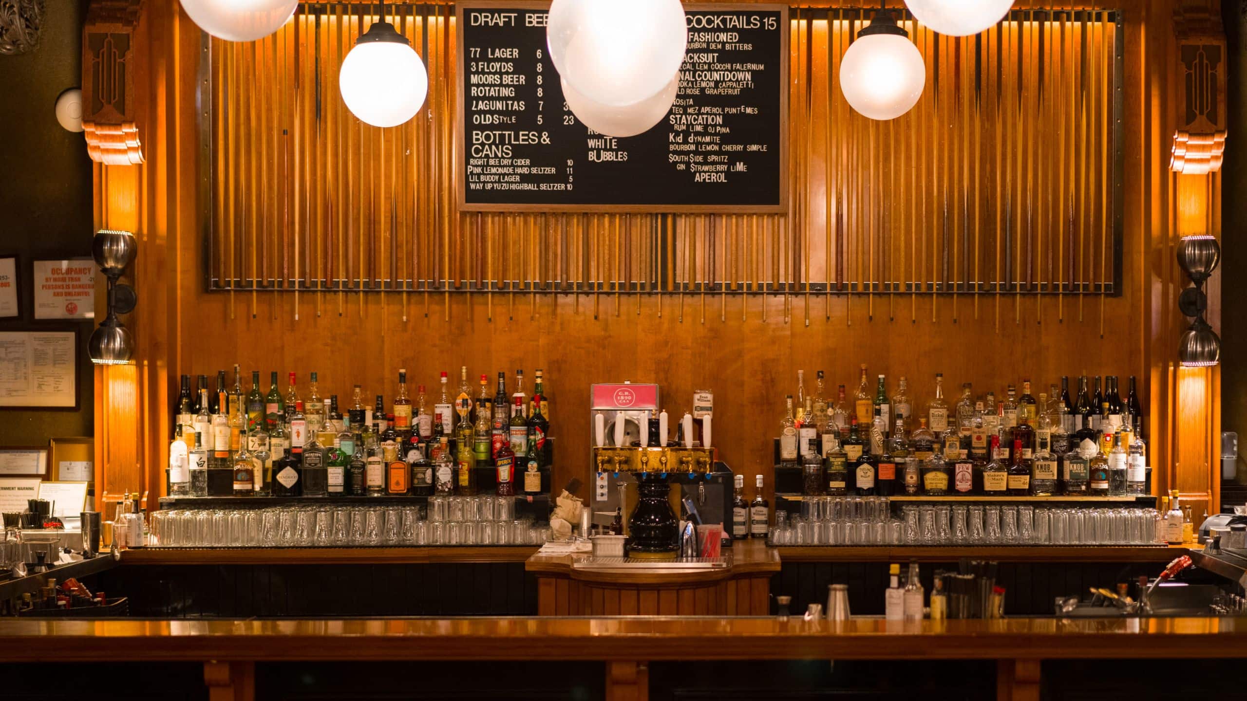 Chicago Athletic Association Gameroom Bar