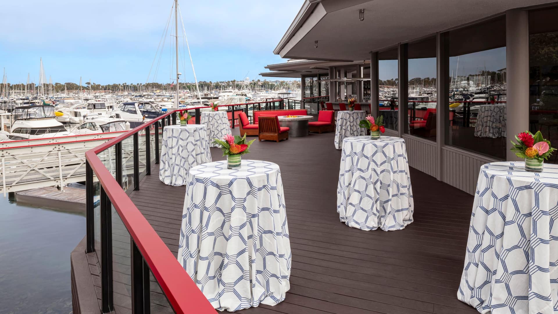 Hyatt Regency Mission Bay Spa and Marina Red Marlin Patio