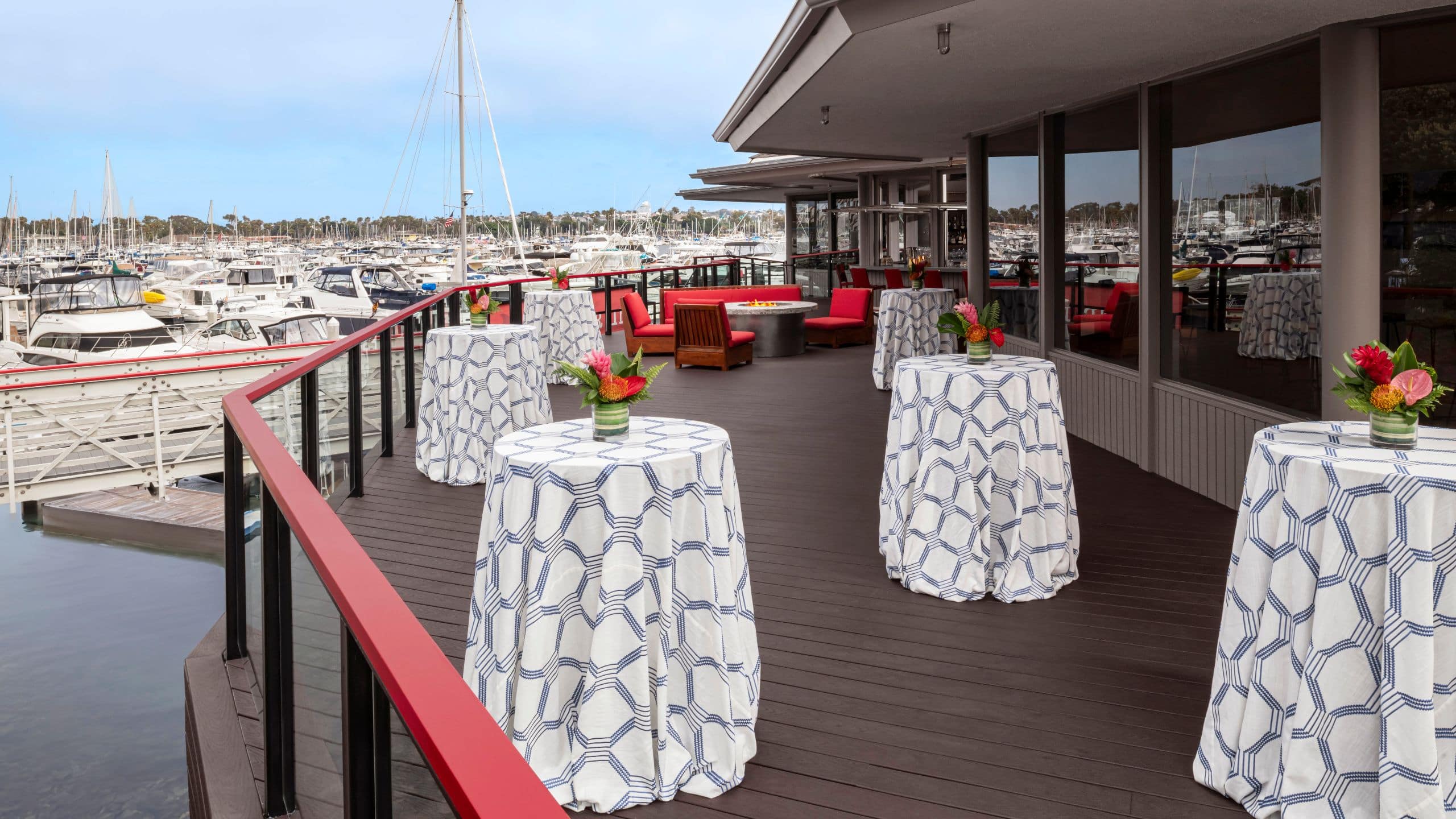 Hyatt Regency Mission Bay Spa and Marina Red Marlin Patio