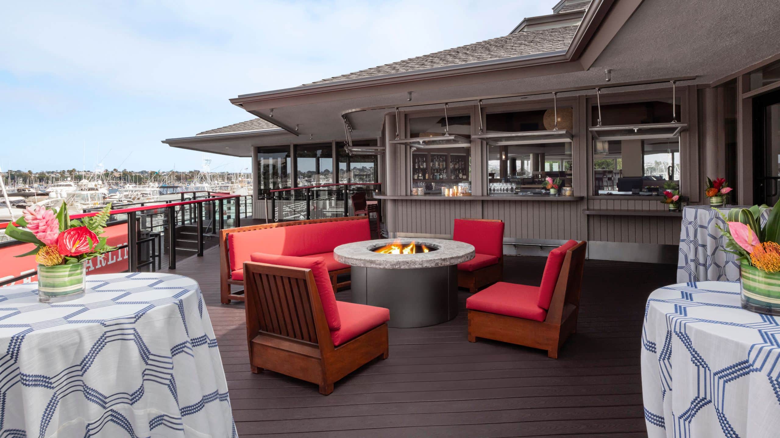 Hyatt Regency Mission Bay Spa and Marina Red Marlin Patio View