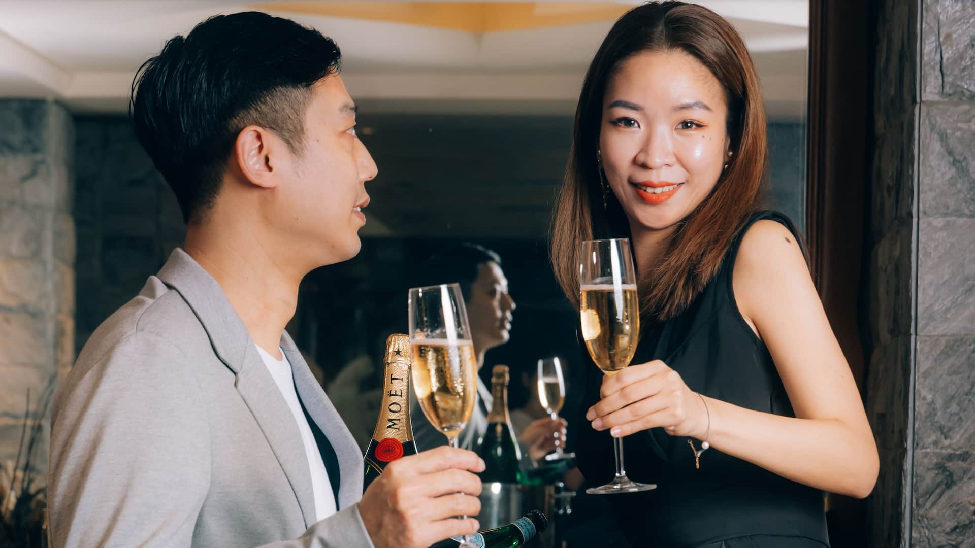 Grand Hyatt Taipei Bel-Air-Moet-Pre-Drink