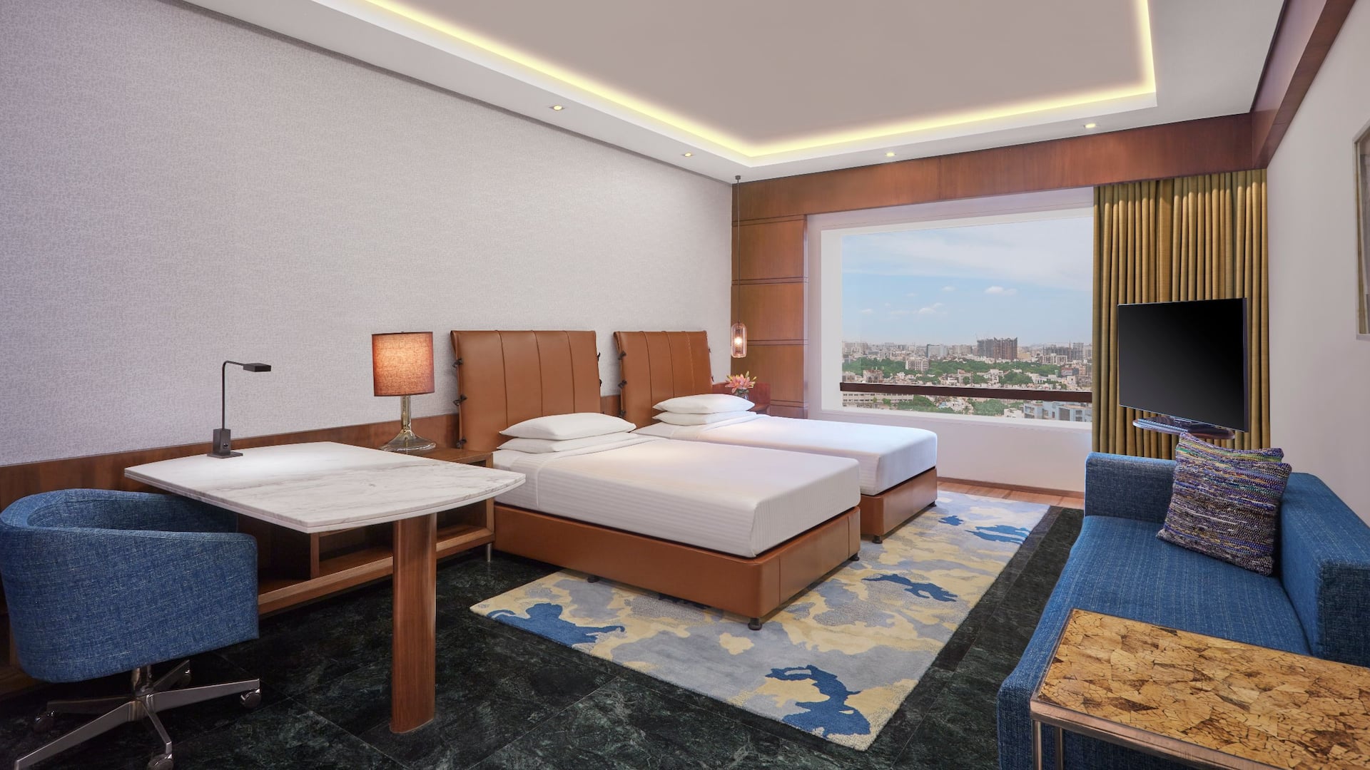 1 of 2 Hyatt Regency Chennai Standard Twin Room