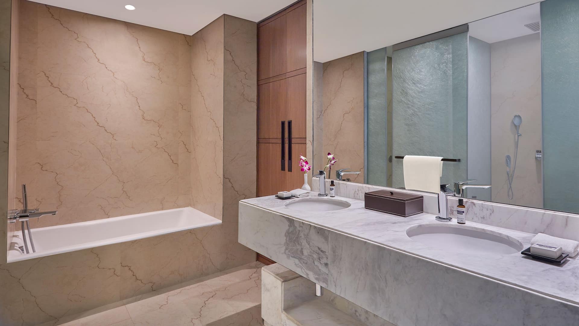 4 of 4 Hyatt Regency Chennai Regency Suite King Bathroom