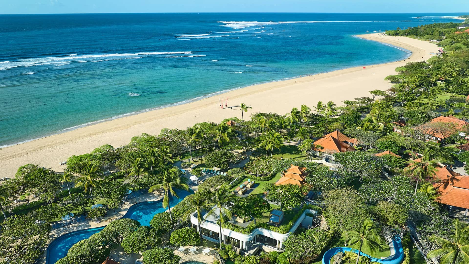 Grand Hyatt Bali Aerial-Southern-Beach