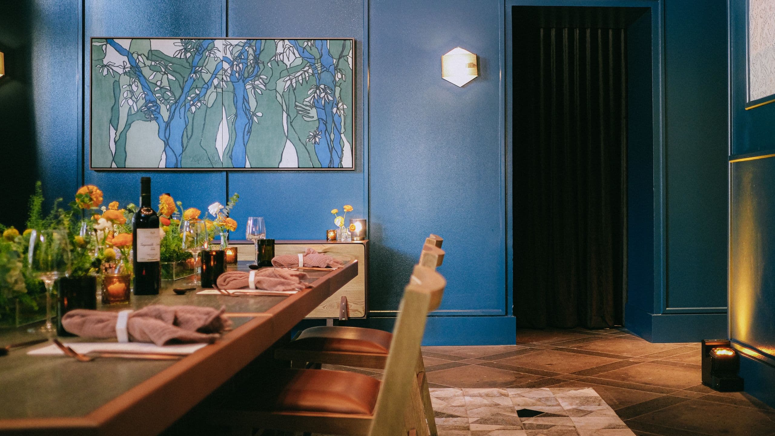 1 of 2 Thompson Austin Thompson Dinner Party Setup