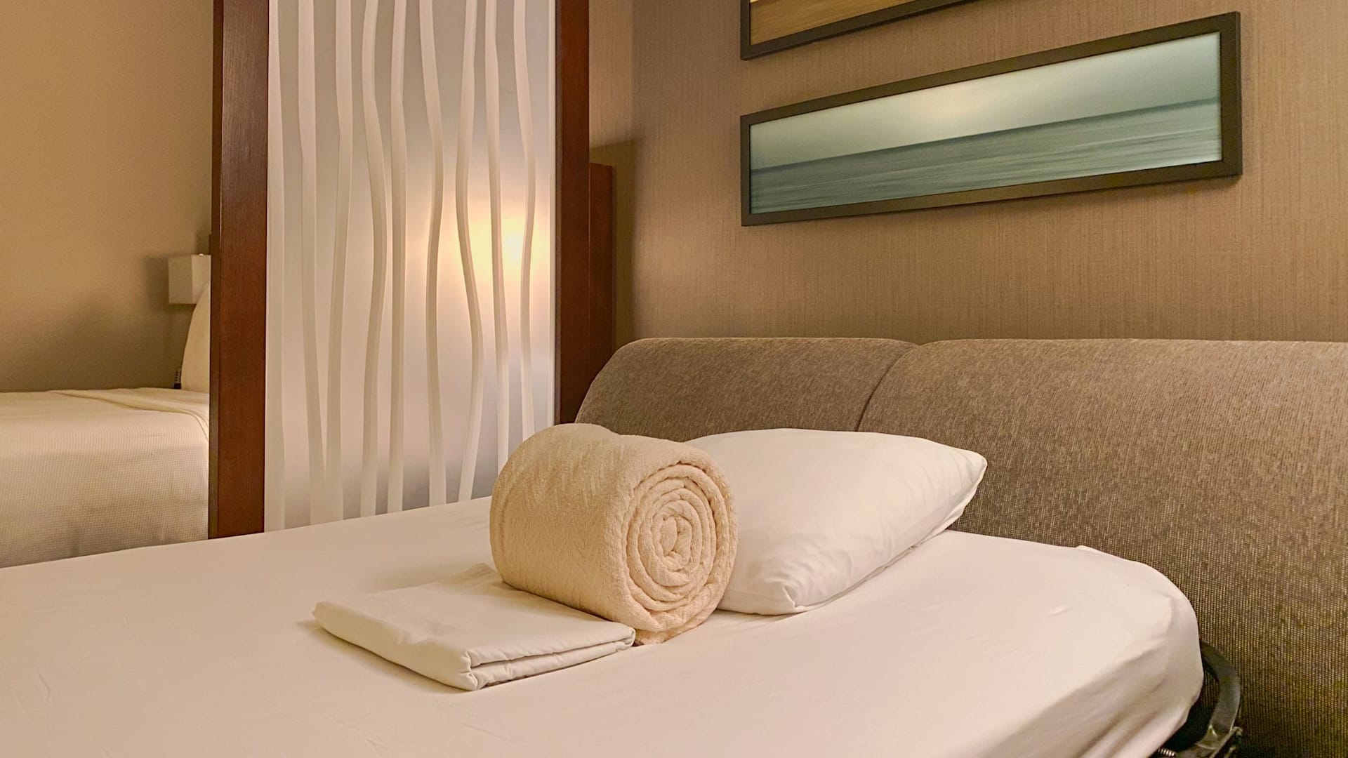 Hyatt Place San Jose/Pinares Sofa Bed King Guestroom Detail