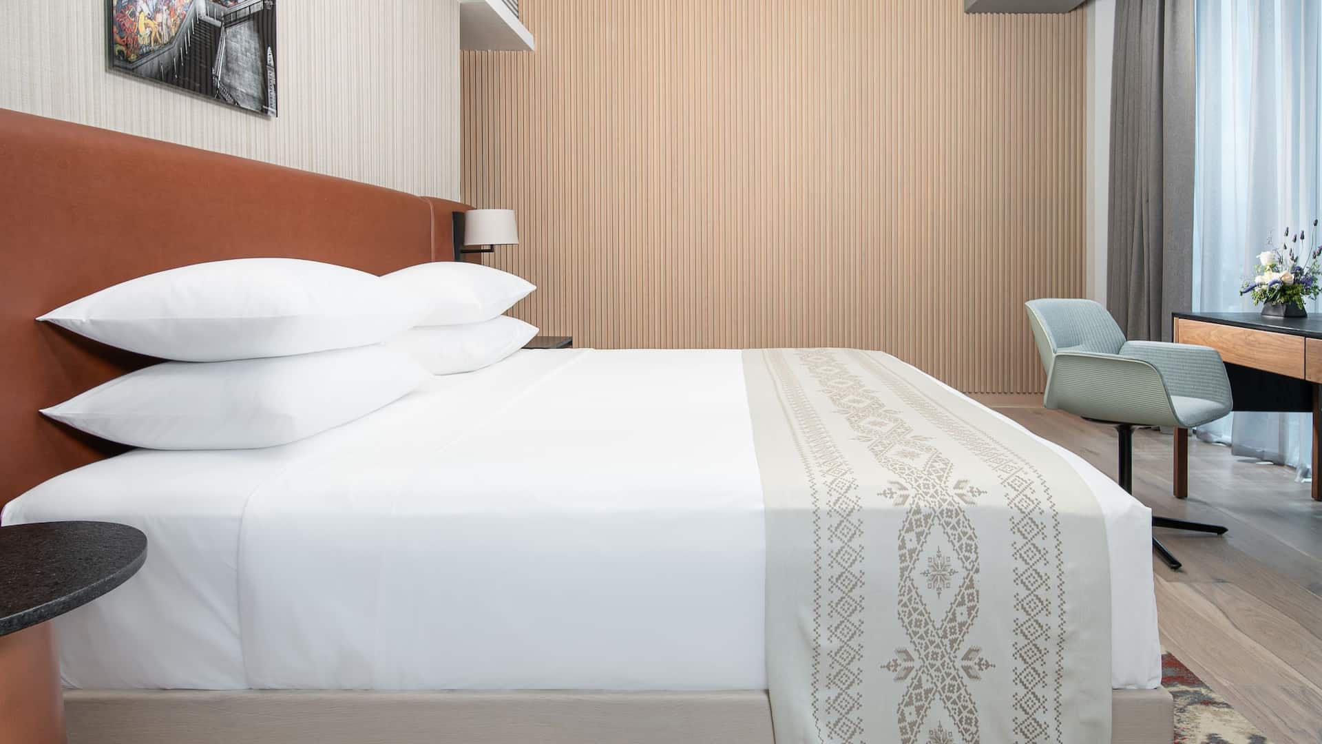 Hyatt Regency Mexico City Insurgentes Presidential Suite Bedroom Side View