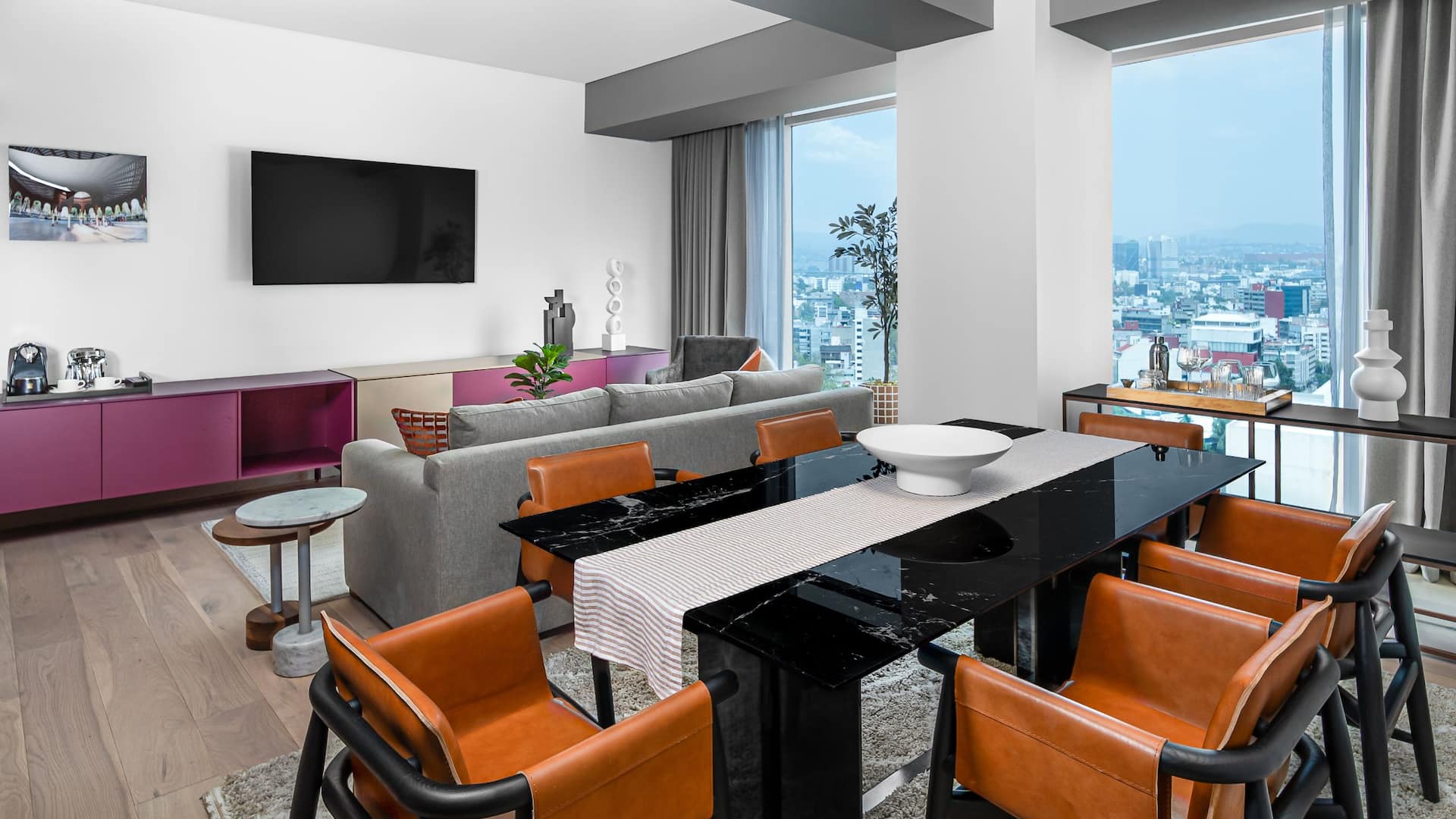 Hyatt Regency Mexico City Insurgentes Presidential Suite Dining Room