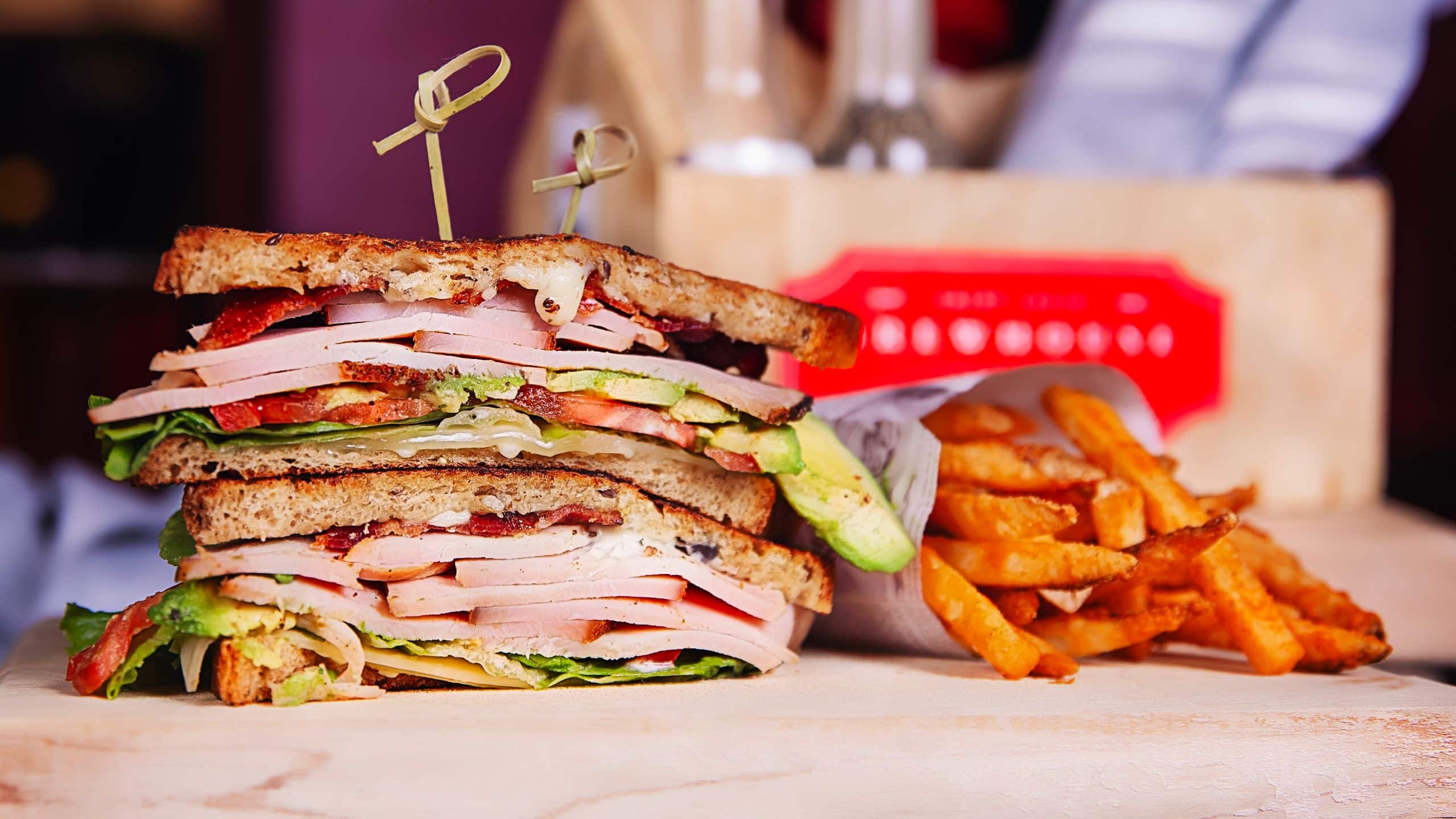 Hyatt Regency St. Louis at The Arch Brewhouse Sandwich Smoked Turkey Club