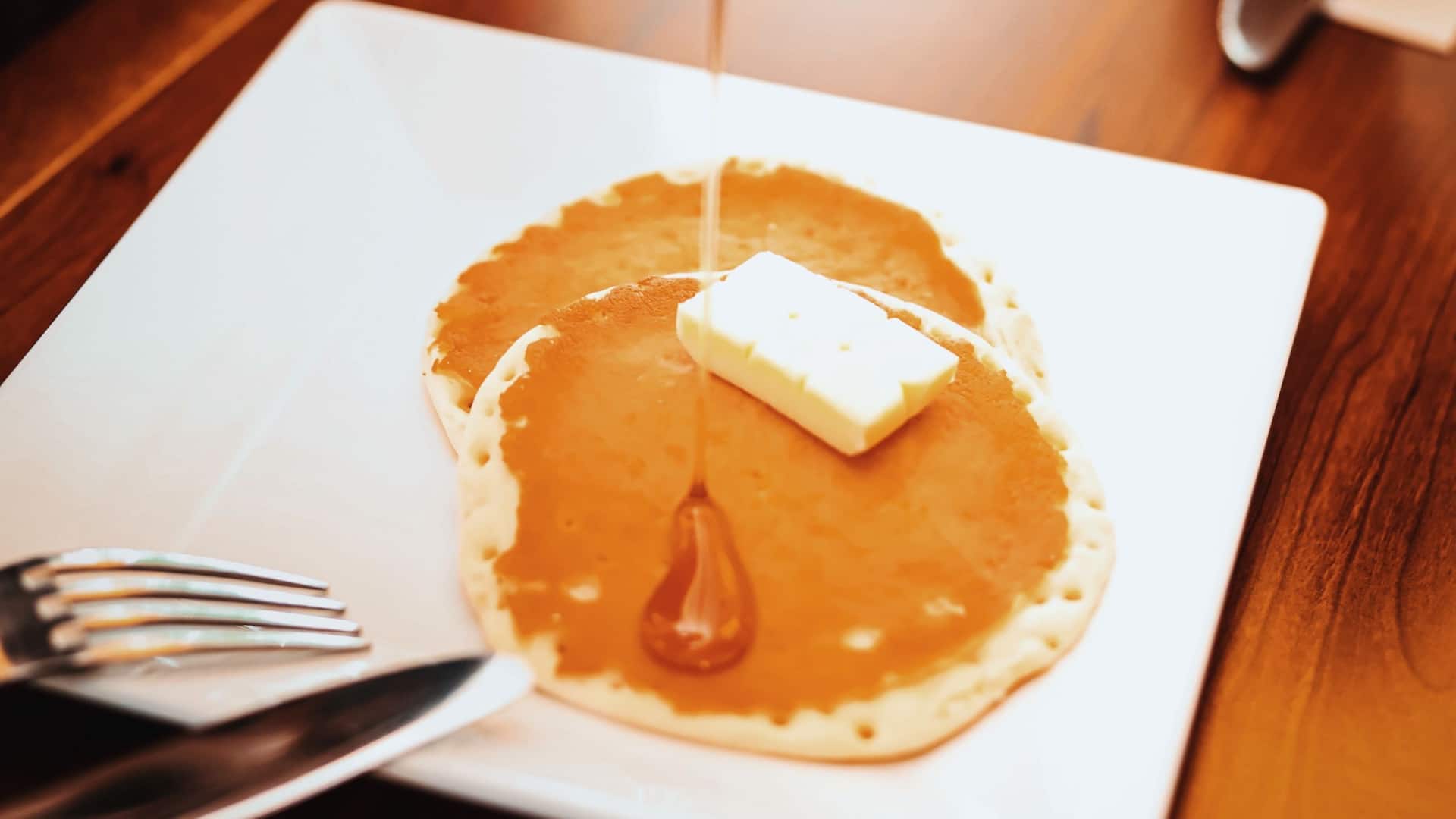 Hyatt Place Manatí Eating Pancakes